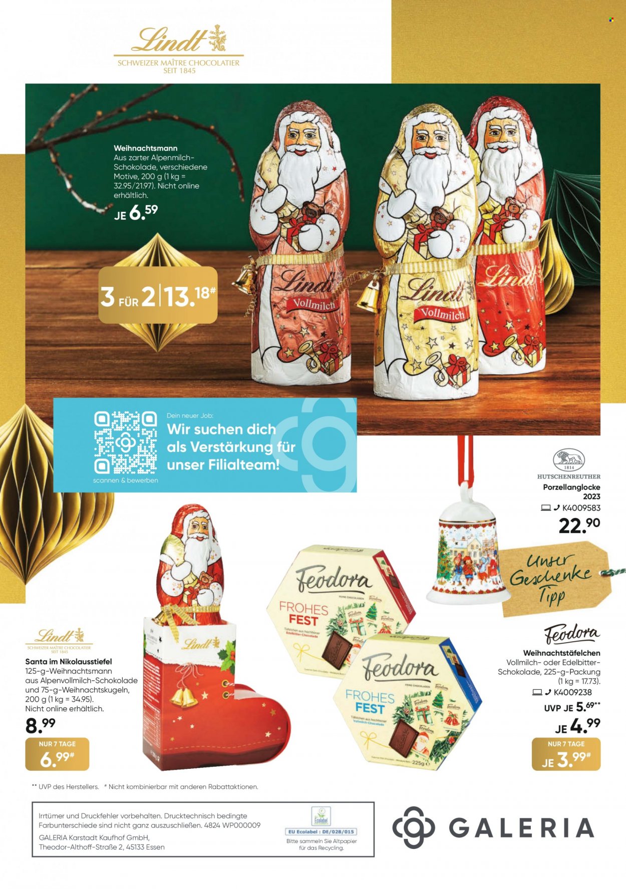 GALERIA Karstadt Kaufhof Prospekte  - 27.11.2023 - 3.12.2023. Seite 48
