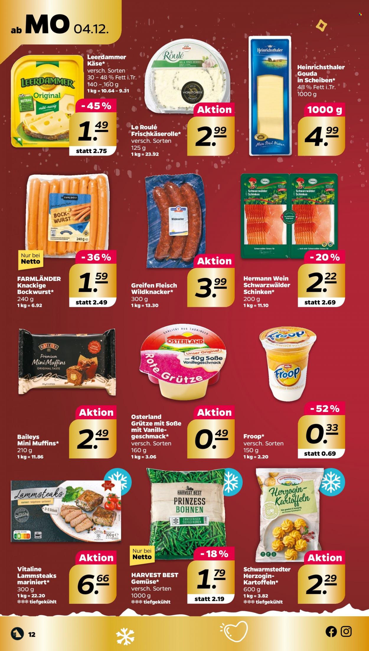 Netto Prospekte  - 4.12.2023 - 9.12.2023. Seite 12