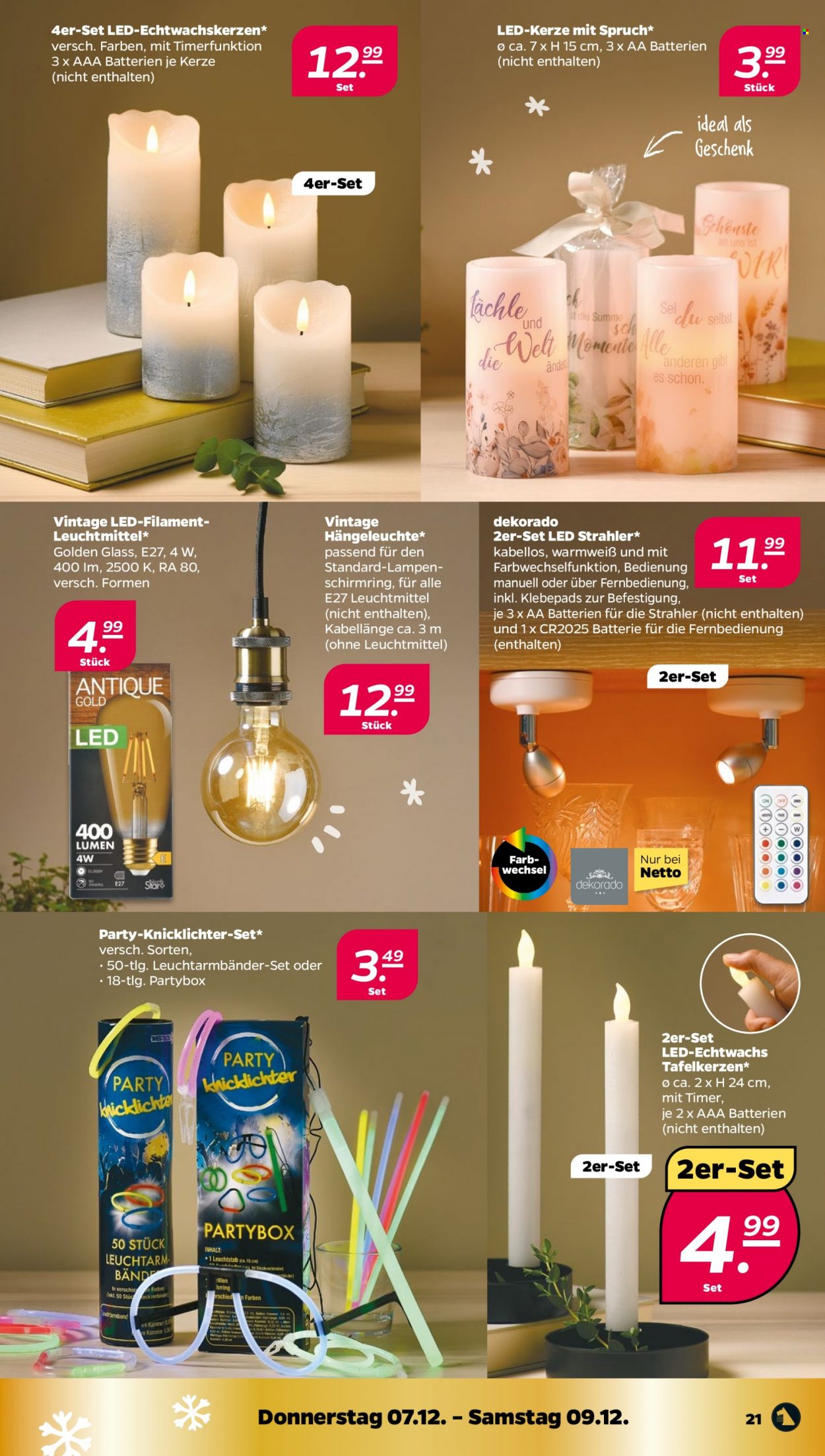Netto Prospekte  - 4.12.2023 - 9.12.2023. Seite 21