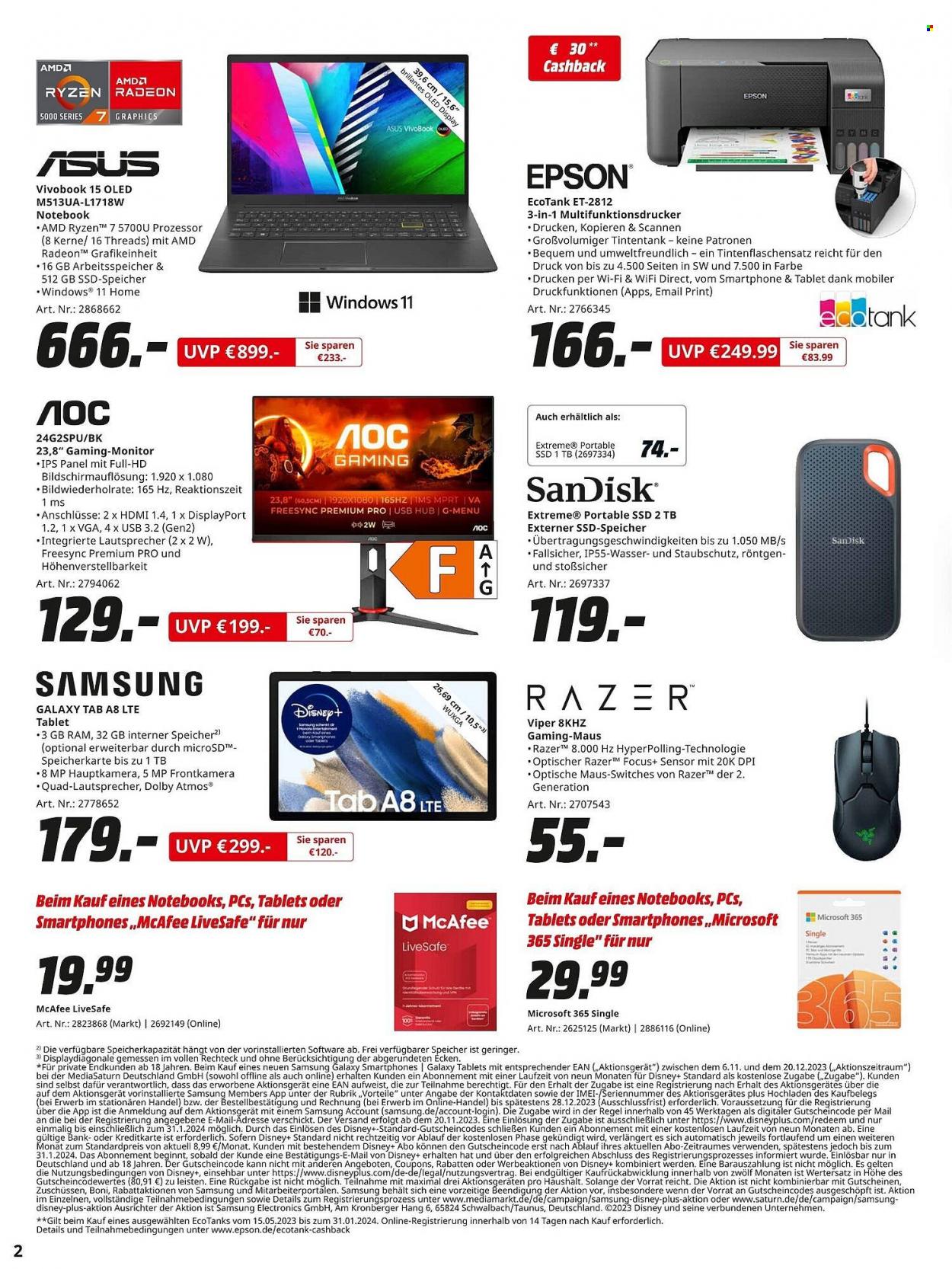 MediaMarkt Prospekte  - 27.11.2023 - 2.12.2023. Seite 2