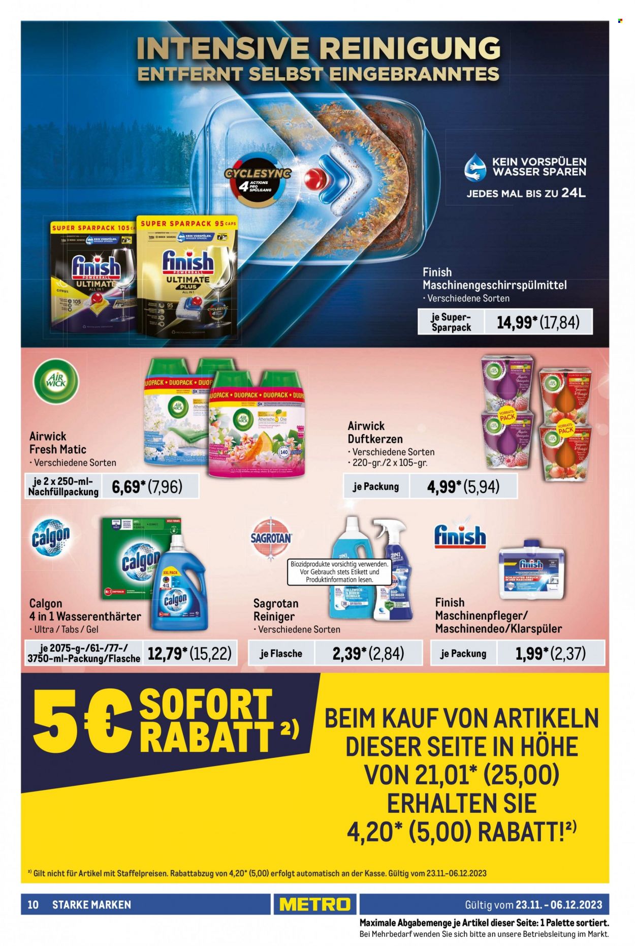 Metro Prospekte  - 23.11.2023 - 6.12.2023. Seite 10