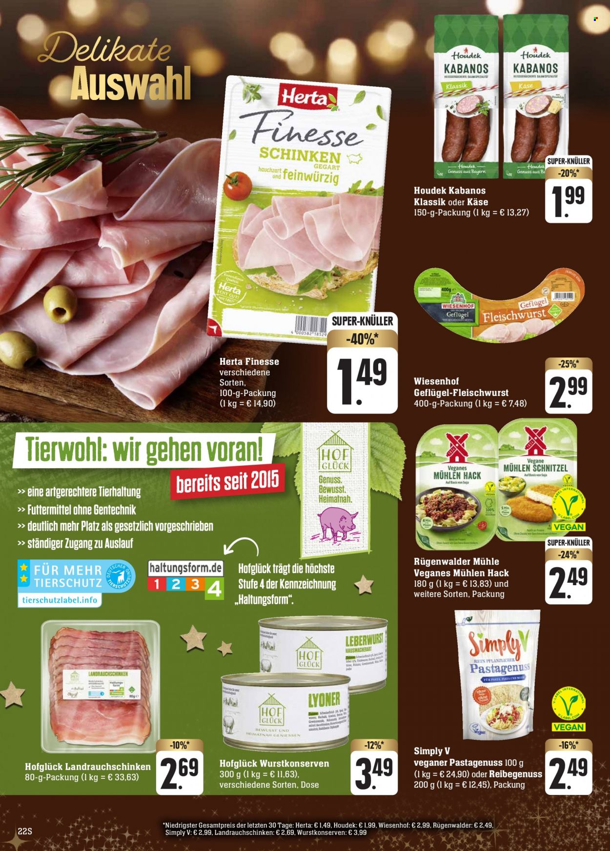 Edeka Prospekte  - 27.11.2023 - 2.12.2023. Seite 22