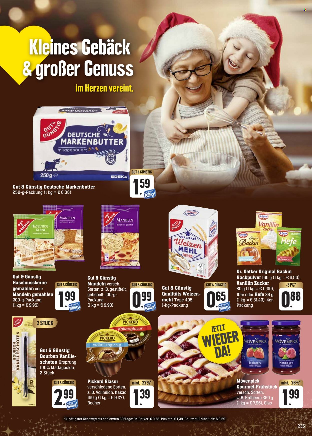 Edeka Prospekte  - 27.11.2023 - 2.12.2023. Seite 23