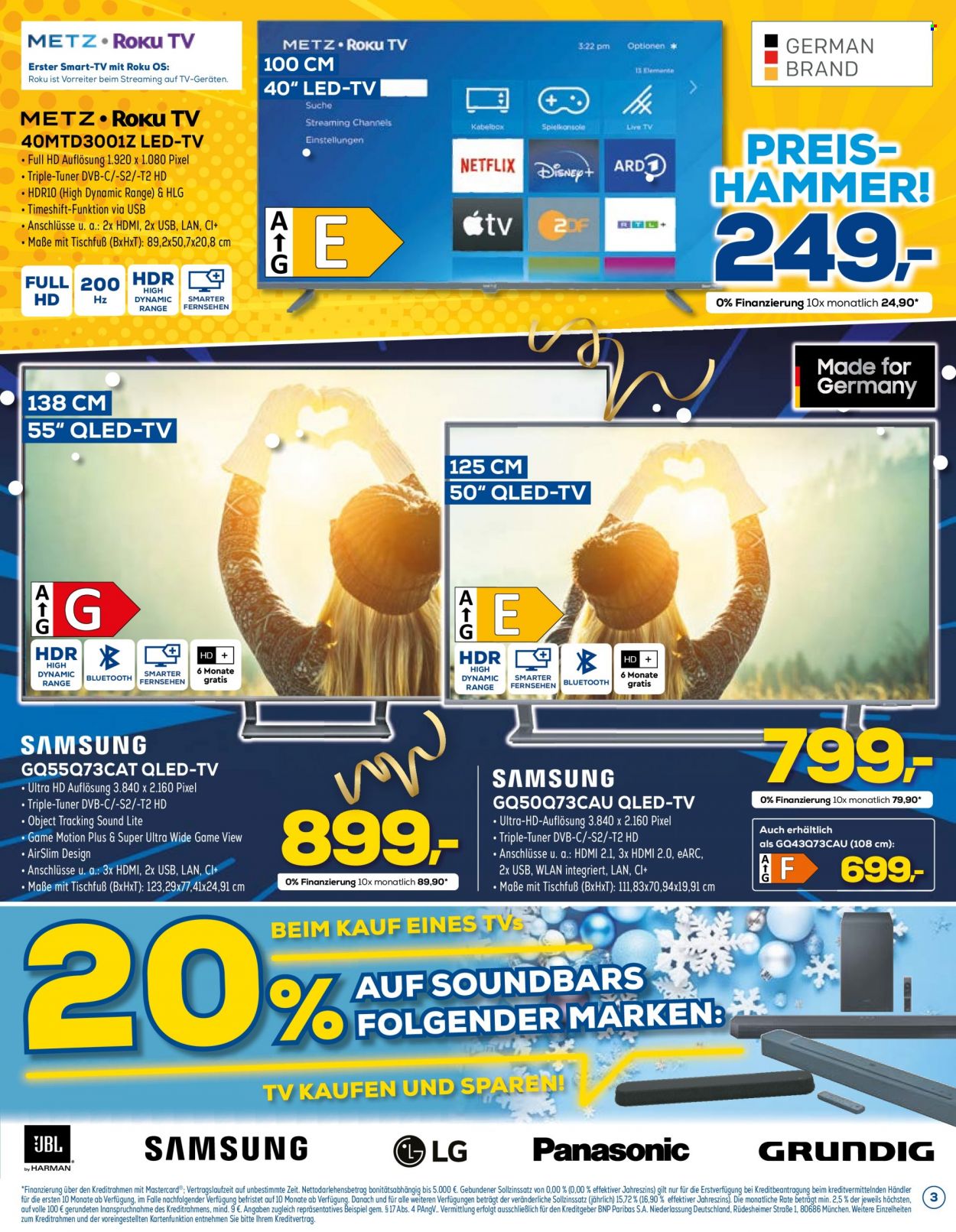 Euronics Prospekte  - 29.11.2023 - 6.12.2023. Seite 3