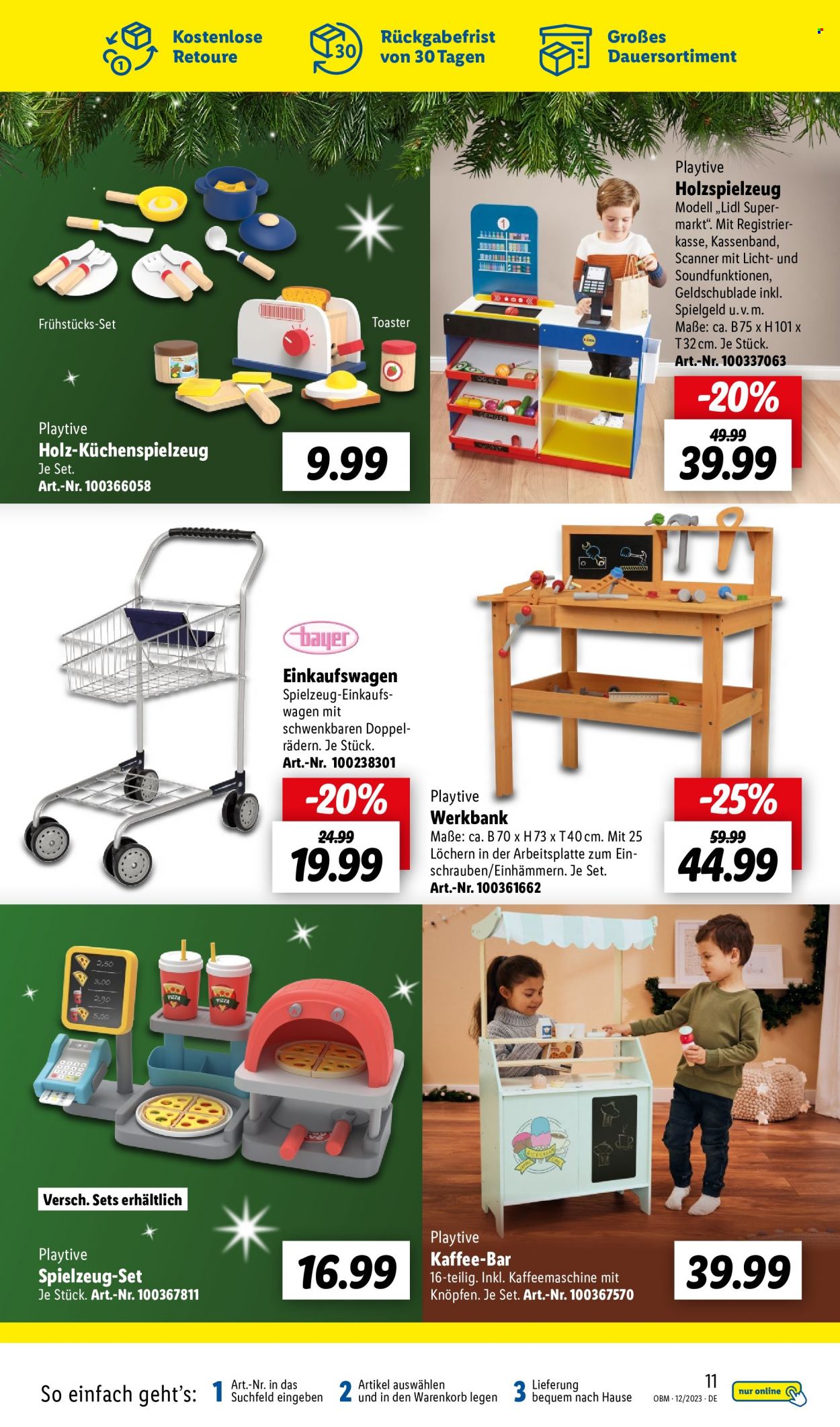 Lidl Prospekte  - 1.12.2023 - 31.12.2023. Seite 11