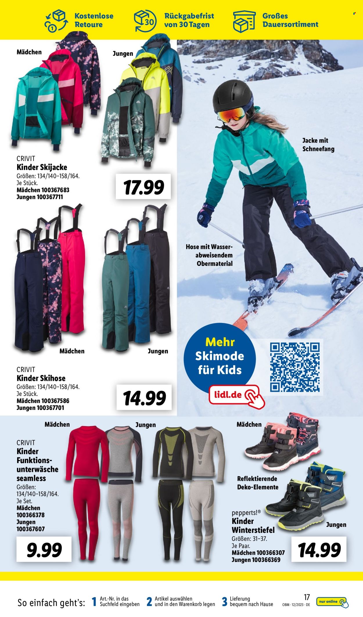 Lidl Prospekte  - 1.12.2023 - 31.12.2023. Seite 17