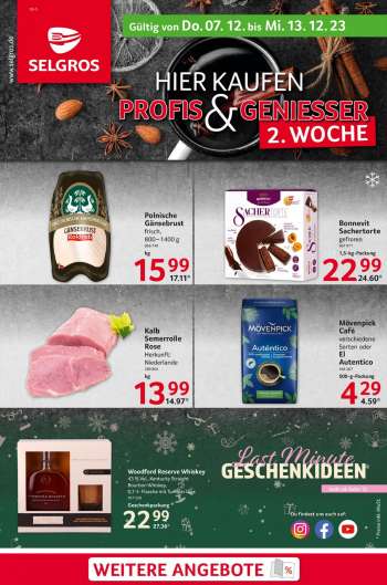 Prospekte Selgros - 7.12.2023 - 13.12.2023.