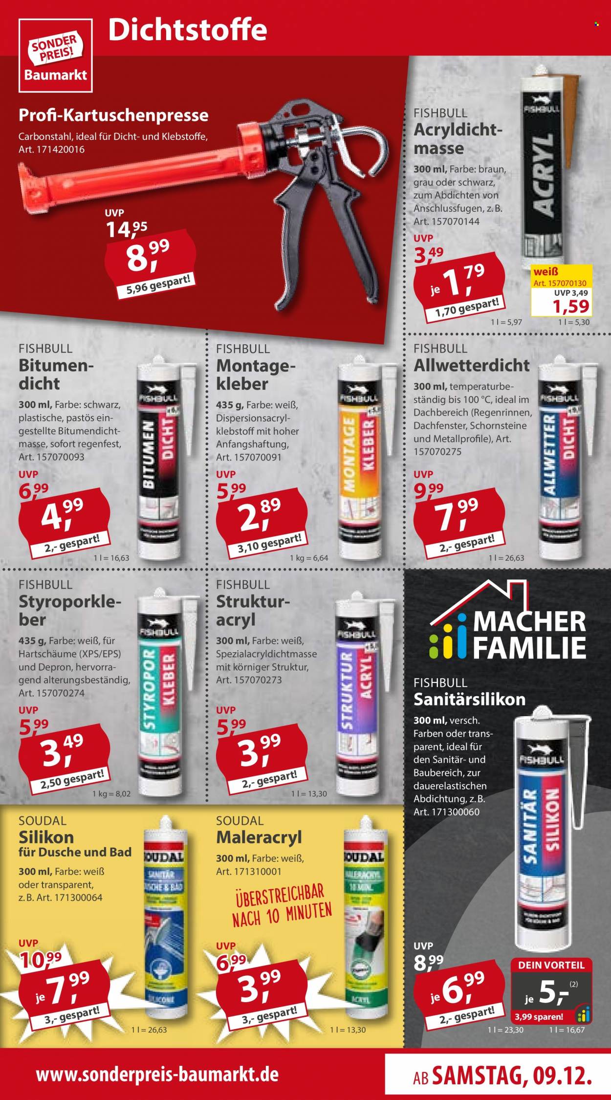 Sonderpreis-Baumarkt Prospekte  - 9.12.2023 - 15.12.2023. Seite 17