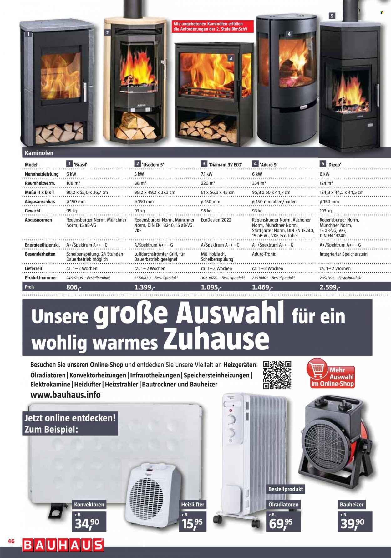 Bauhaus Prospekte  - 2.12.2023 - 30.12.2023. Seite 46