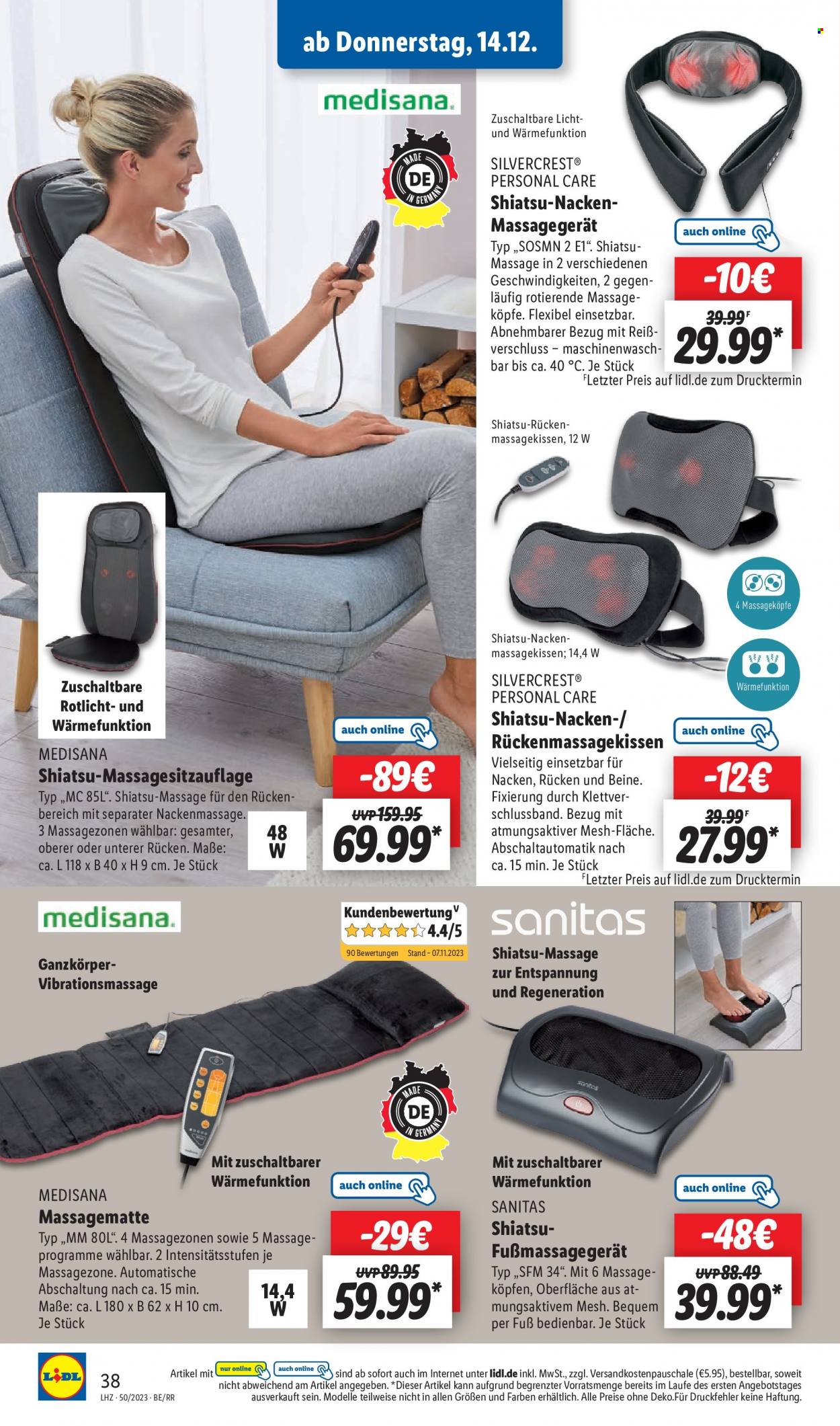 Lidl Prospekte  - 11.12.2023 - 16.12.2023. Seite 52