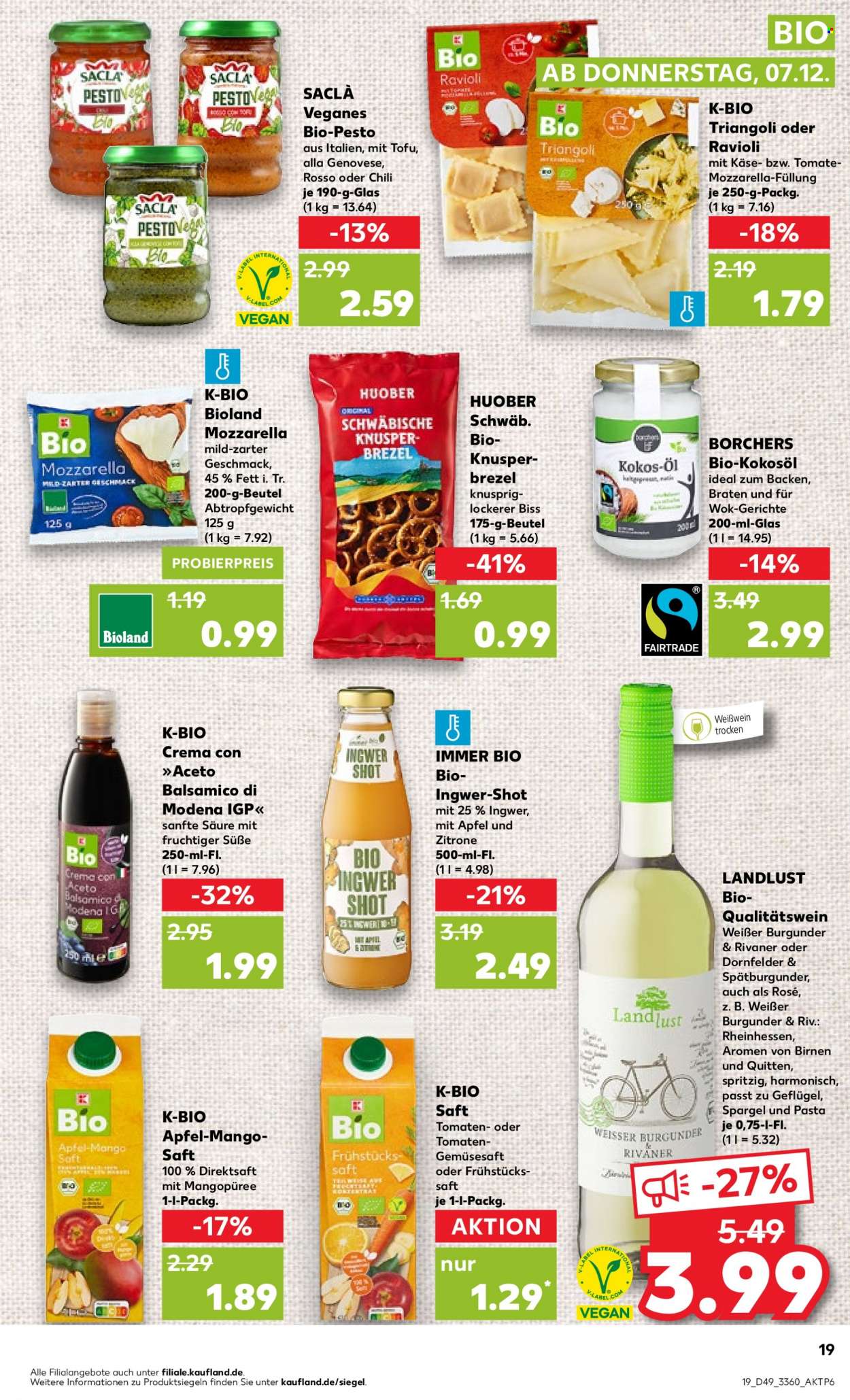 Kaufland Prospekte  - 7.12.2023 - 13.12.2023. Seite 19