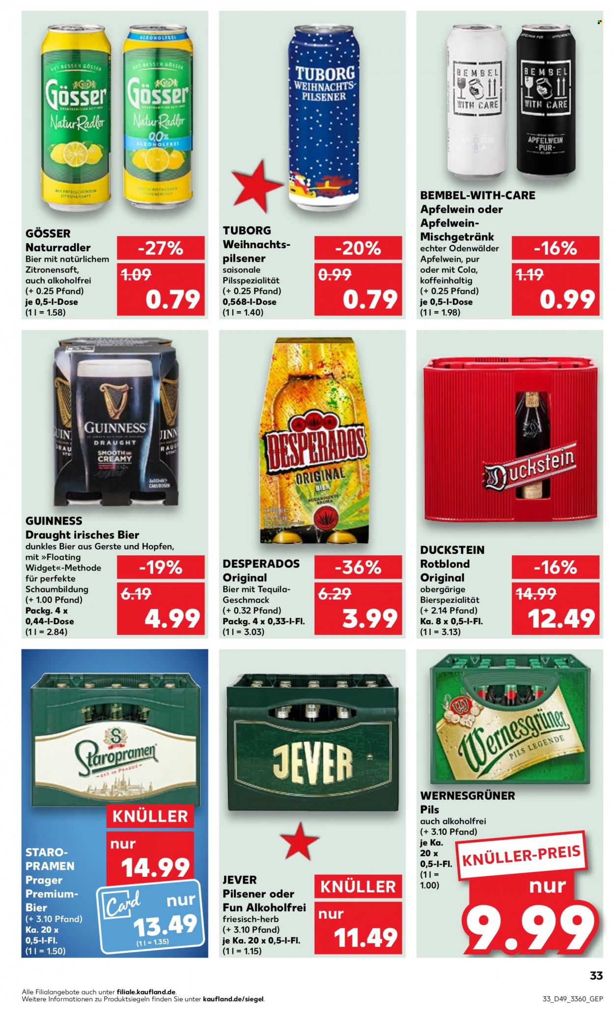 Kaufland Prospekte  - 7.12.2023 - 13.12.2023. Seite 33