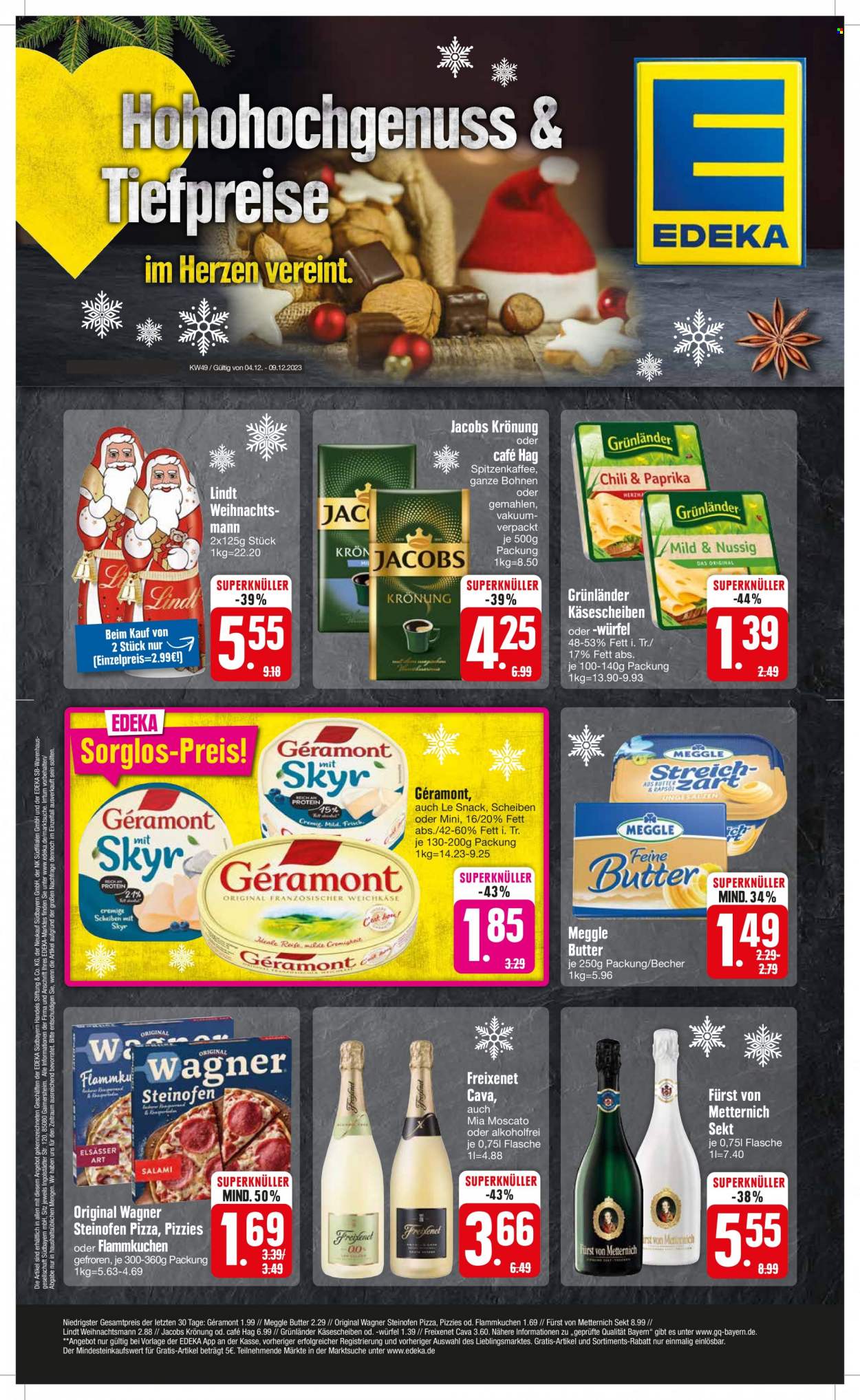 Edeka Prospekte  - 4.12.2023 - 9.12.2023. Seite 1