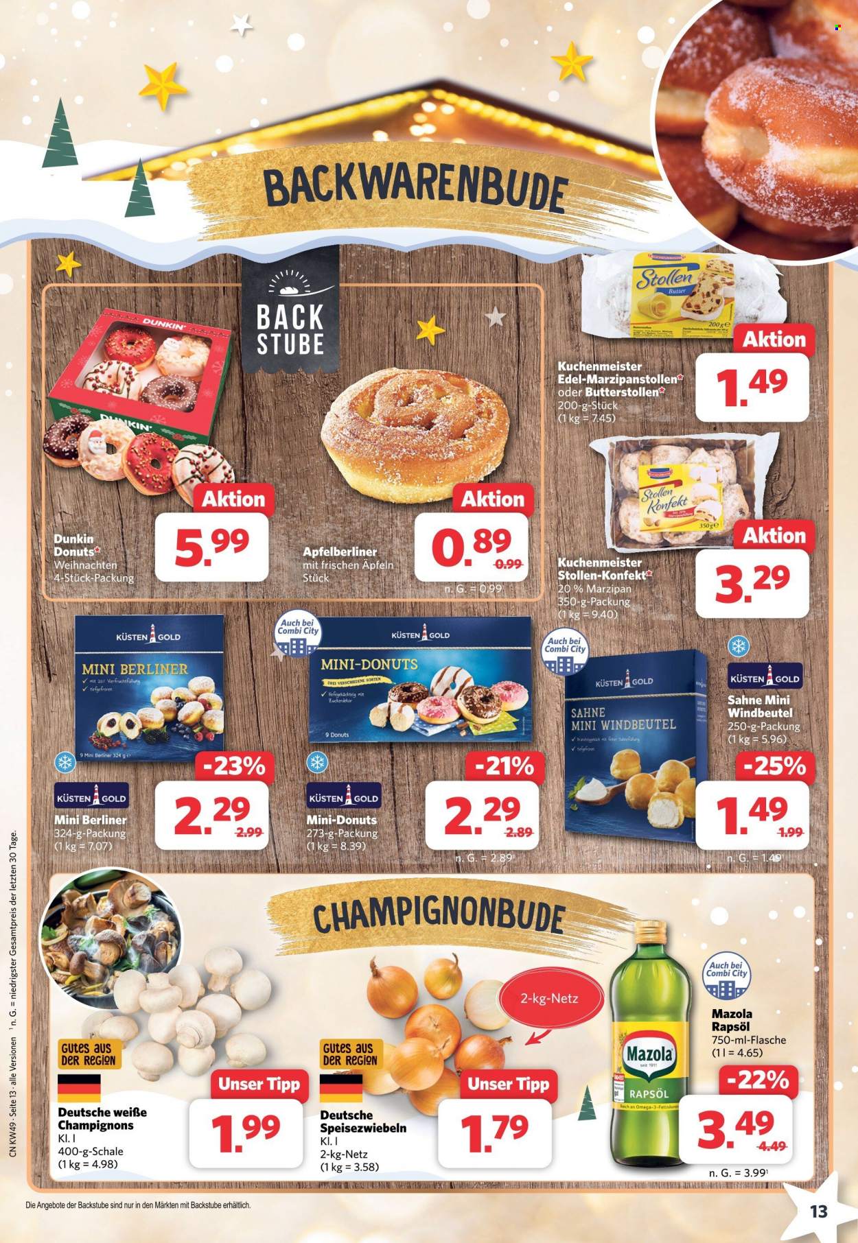 Combi Prospekte  - 4.12.2023 - 9.12.2023. Seite 13