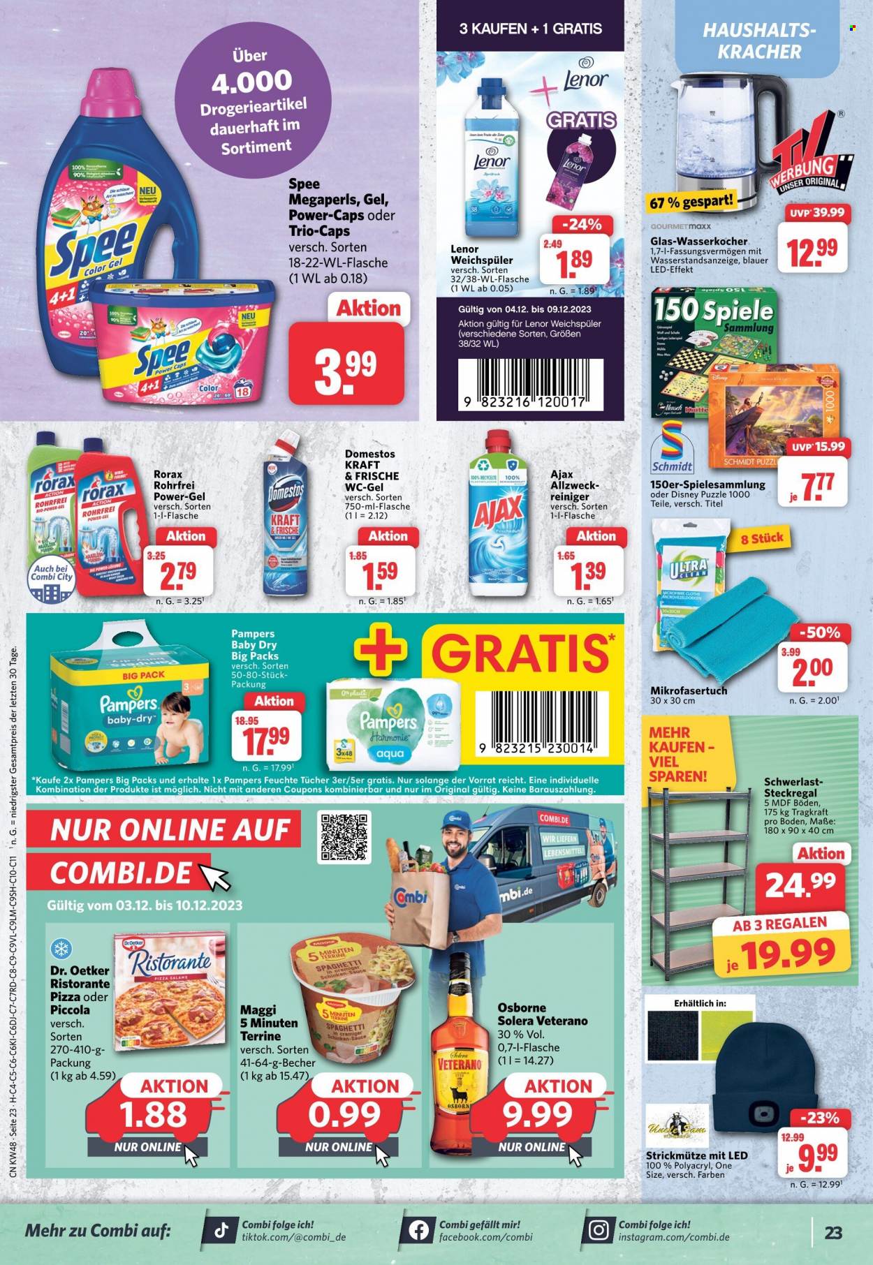 Combi Prospekte  - 4.12.2023 - 9.12.2023. Seite 23