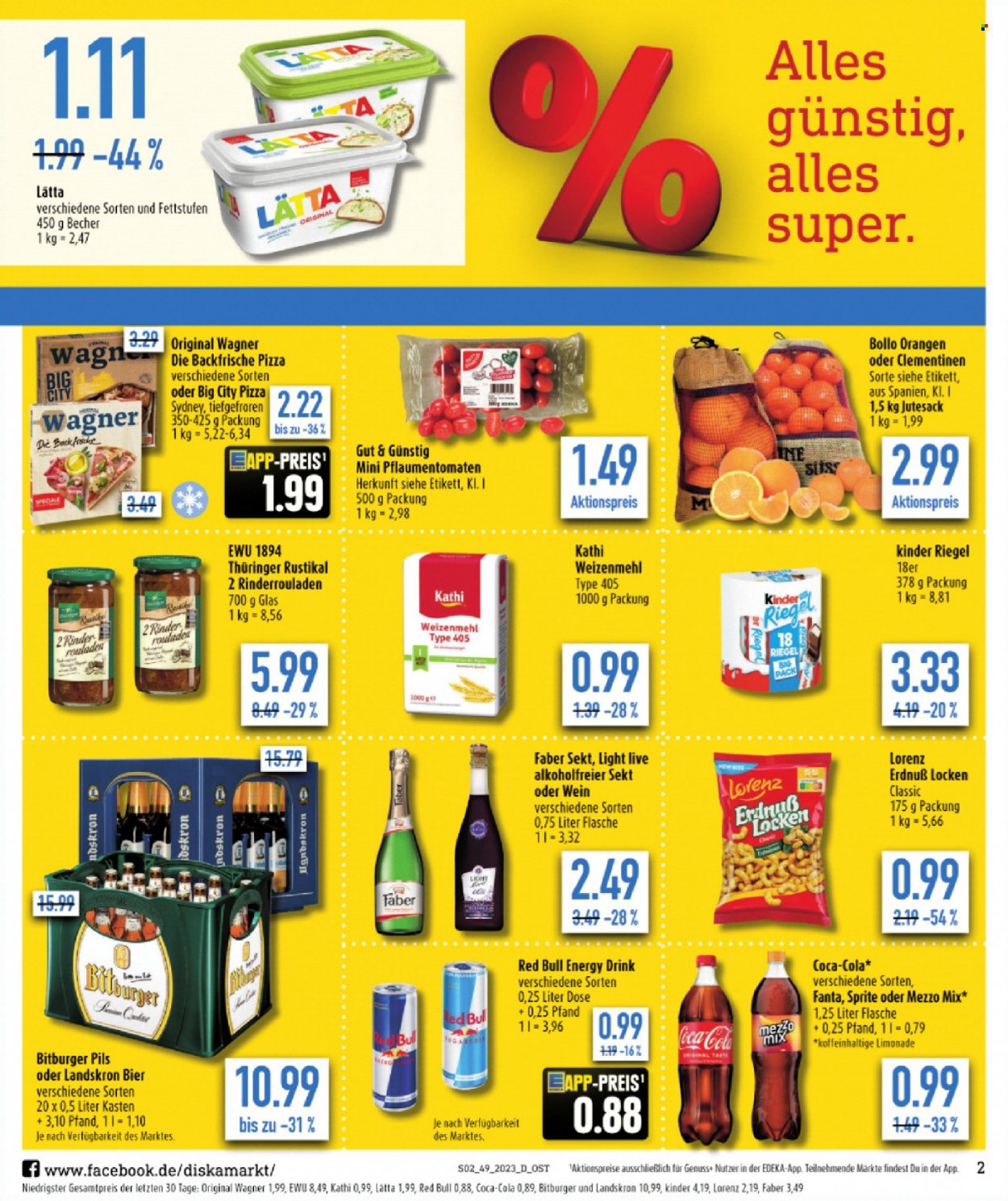 Diska Prospekte  - 4.12.2023 - 9.12.2023. Seite 2