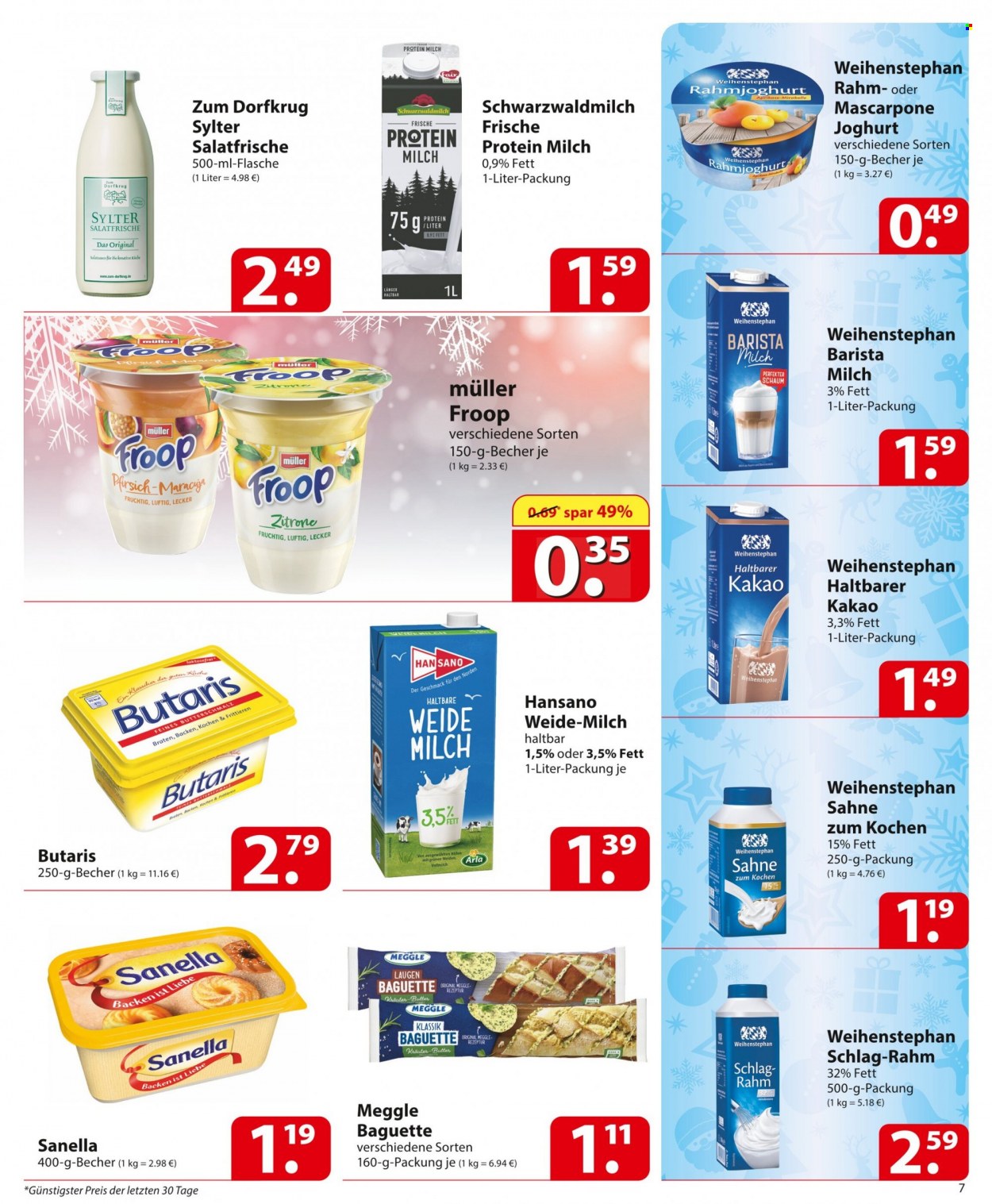 famila Prospekte  - 4.12.2023 - 9.12.2023. Seite 7