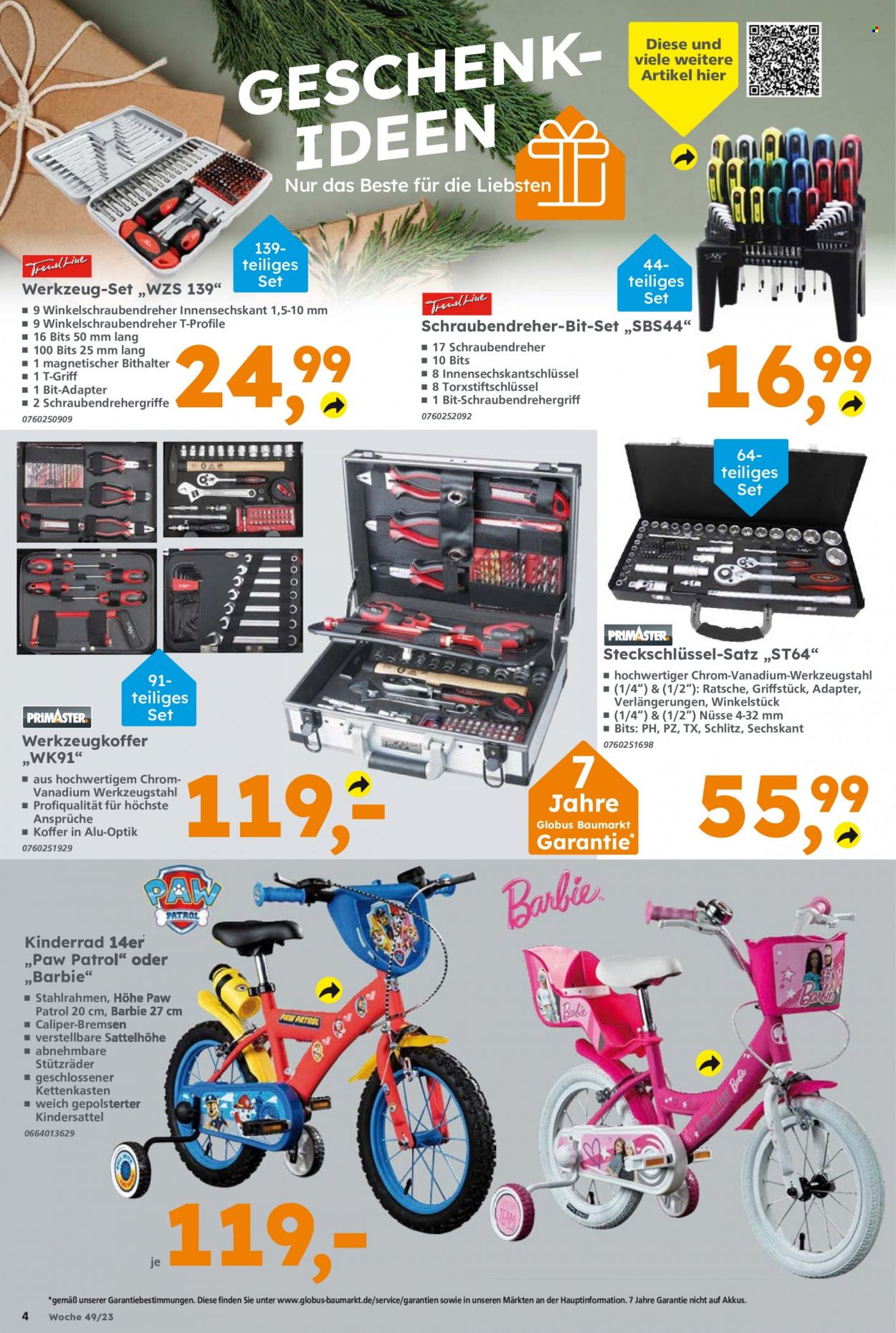 Globus Baumarkt Prospekte  - 4.12.2023 - 9.12.2023. Seite 4