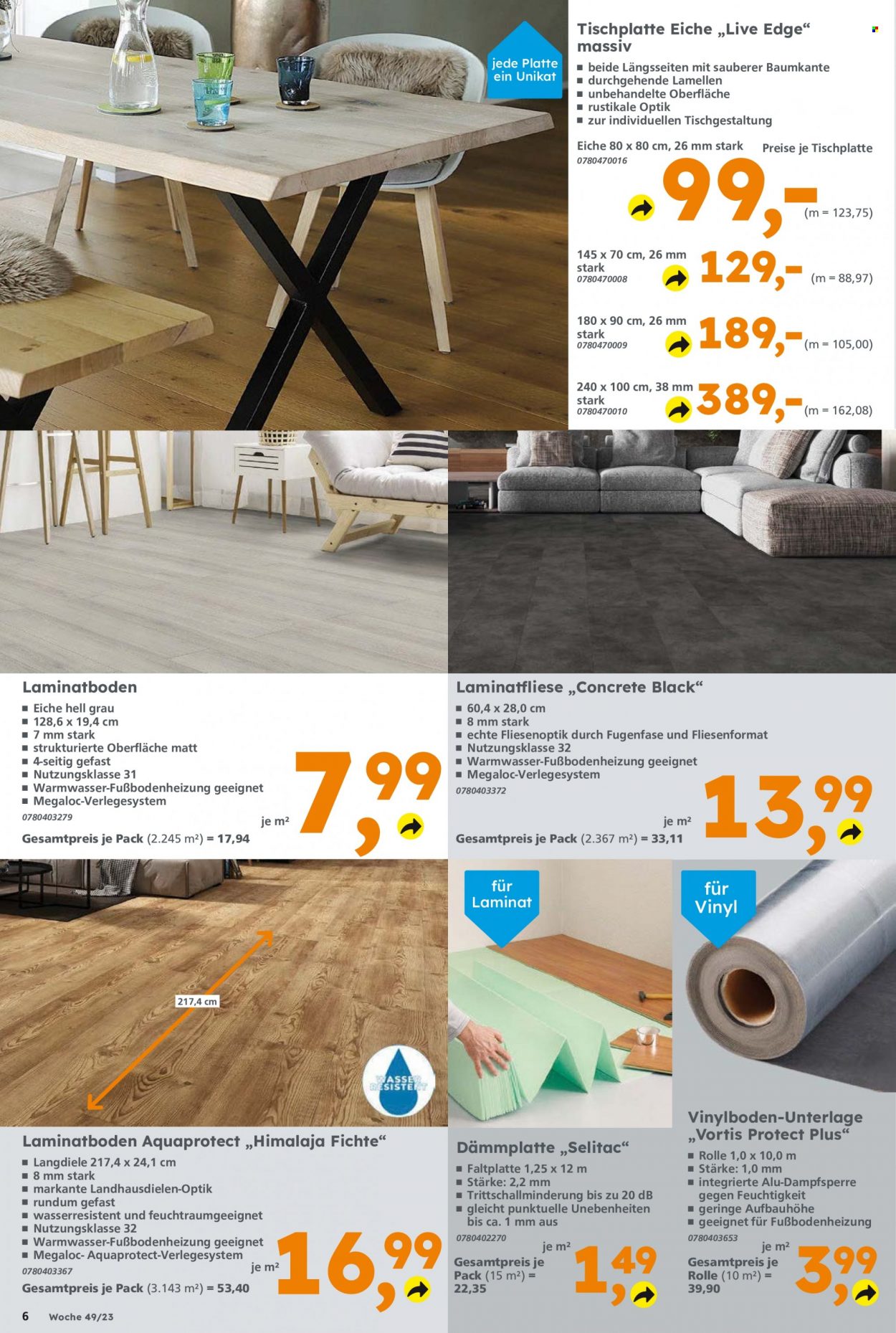 Globus Baumarkt Prospekte  - 4.12.2023 - 9.12.2023. Seite 6