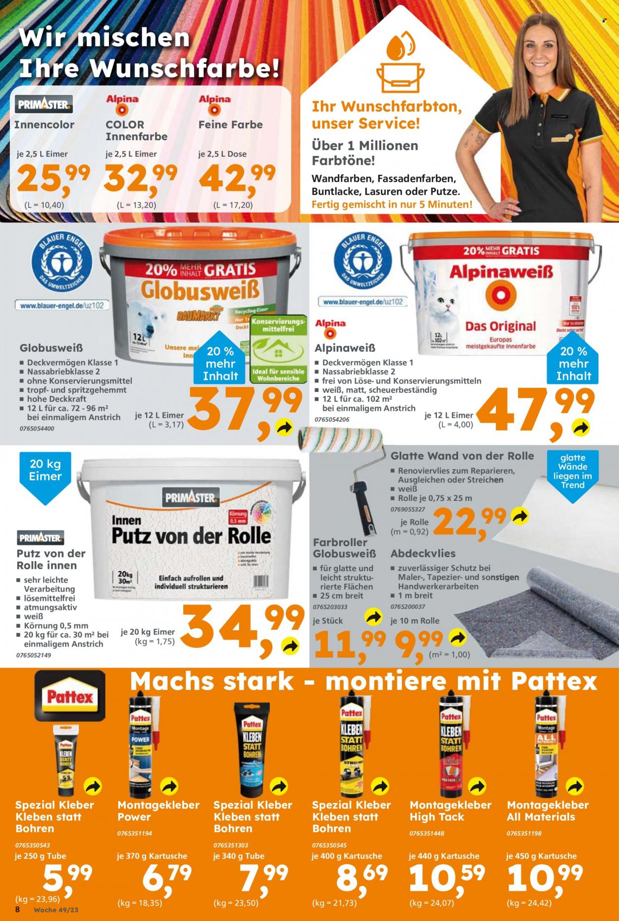 Globus Baumarkt Prospekte  - 4.12.2023 - 9.12.2023. Seite 8