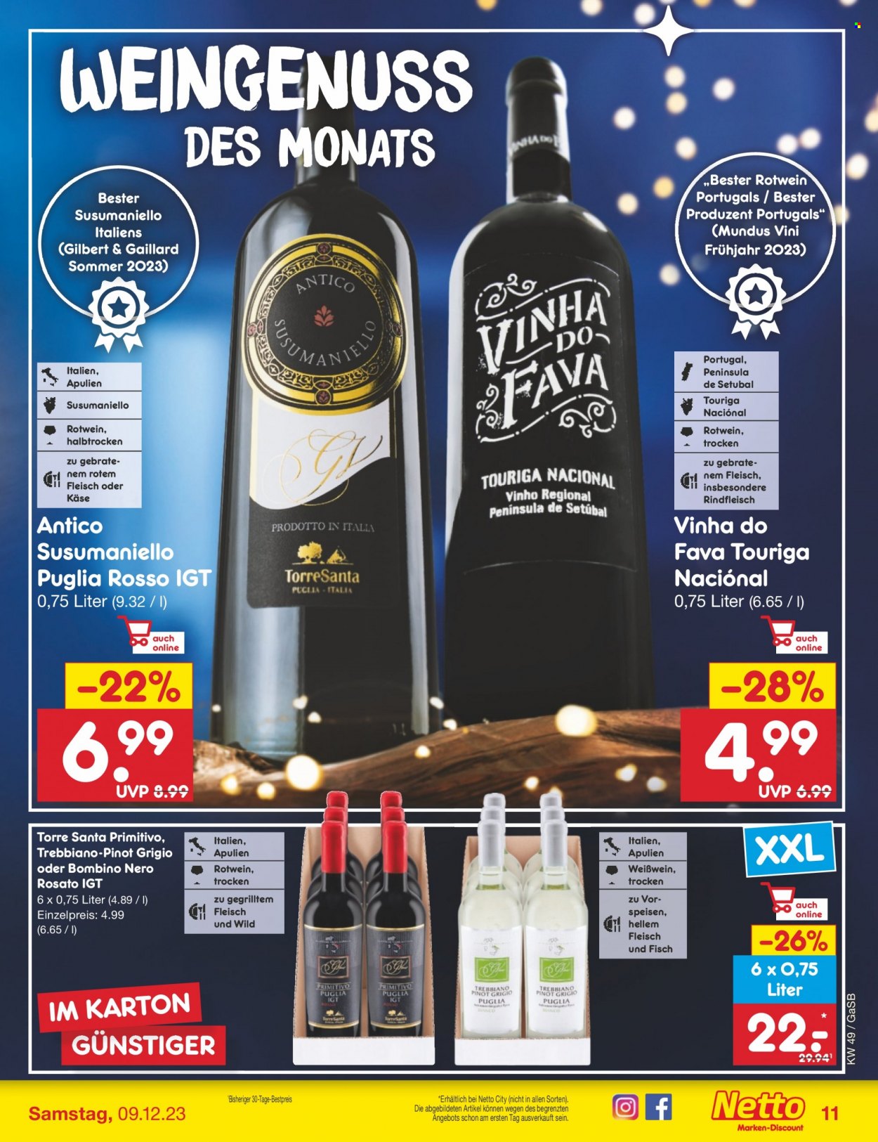 Netto Marken-Discount Prospekte  - 4.12.2023 - 9.12.2023. Seite 11