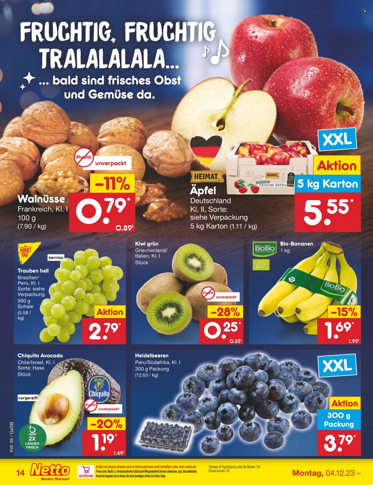 Netto Marken-Discount Prospekte  - 4.12.2023 - 9.12.2023. Seite 14