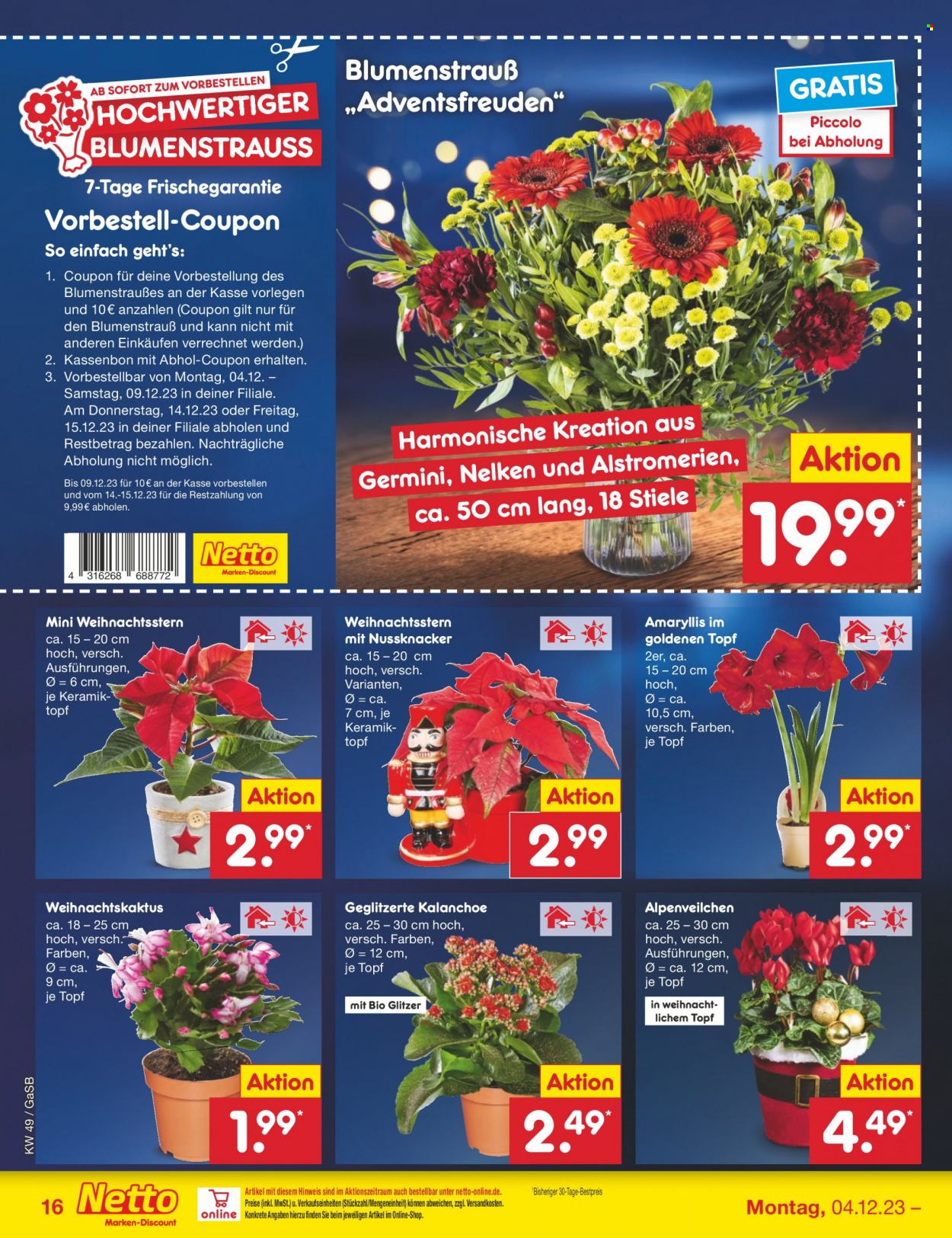 Netto Marken-Discount Prospekte  - 4.12.2023 - 9.12.2023. Seite 18