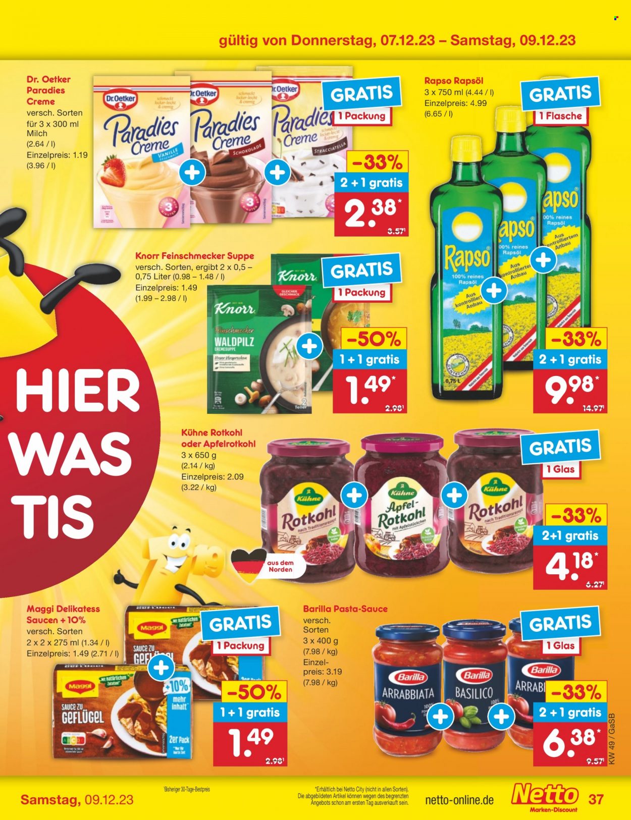 Netto Marken-Discount Prospekte  - 4.12.2023 - 9.12.2023. Seite 39