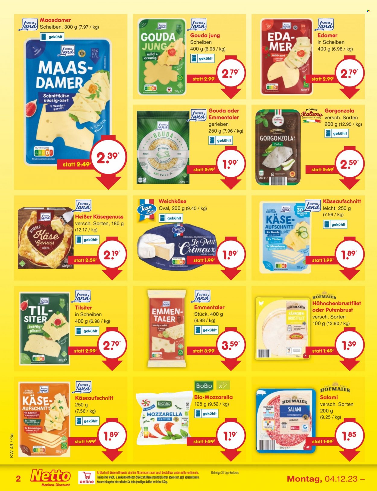 Netto Marken-Discount Prospekte  - 4.12.2023 - 9.12.2023. Seite 48