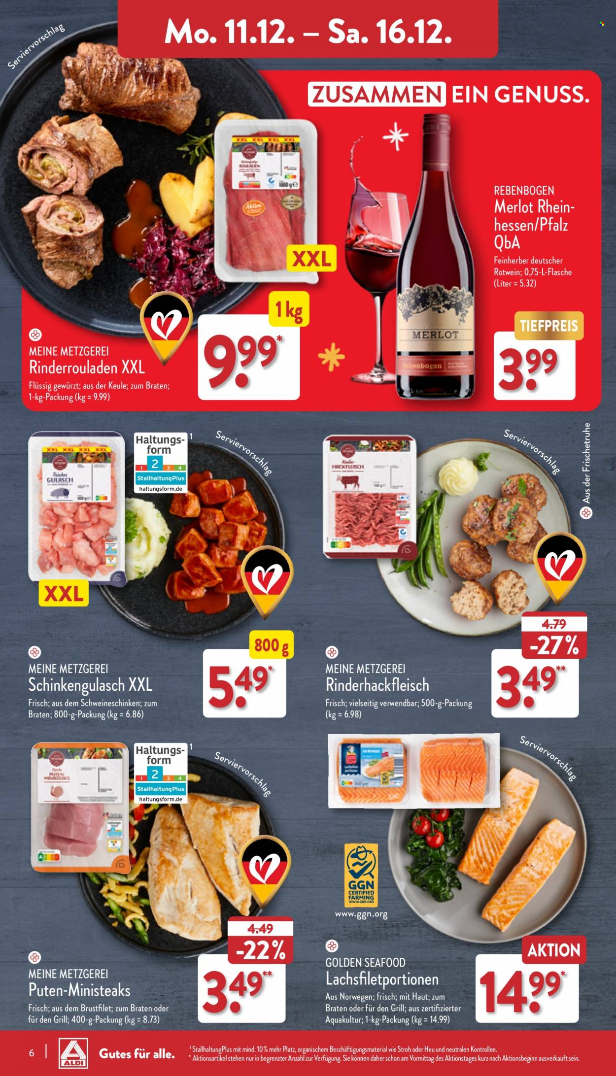 ALDI Nord Prospekte  - 11.12.2023 - 16.12.2023. Seite 6