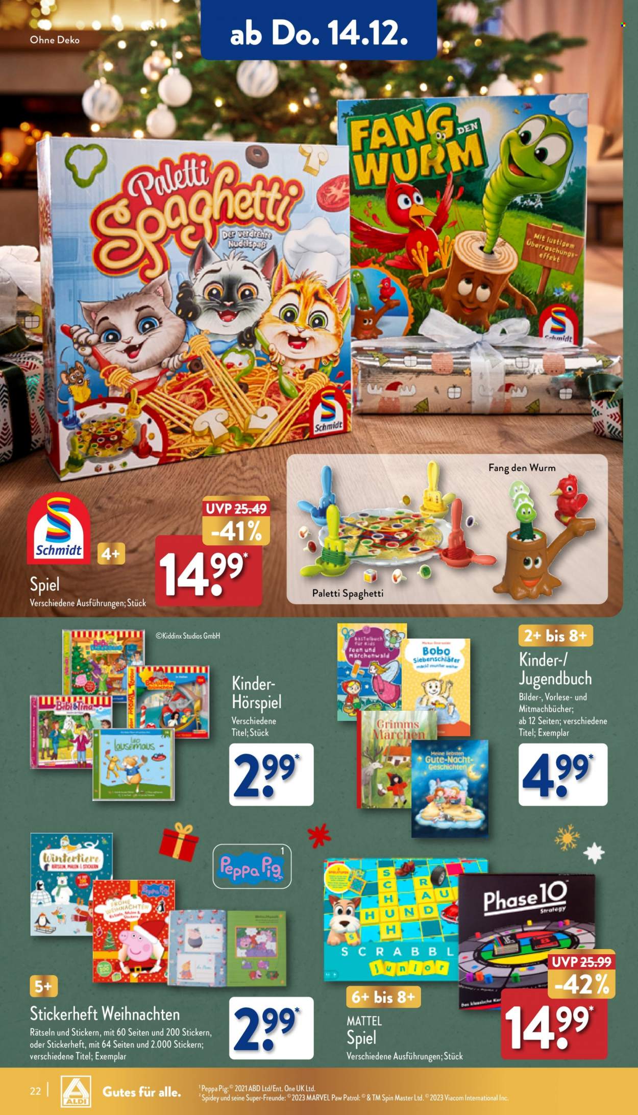 ALDI Nord Prospekte  - 11.12.2023 - 16.12.2023. Seite 22