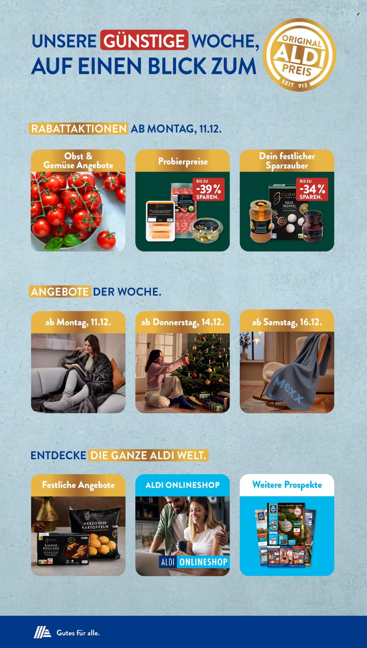 ALDI SÜD Prospekte  - 11.12.2023 - 16.12.2023. Seite 2