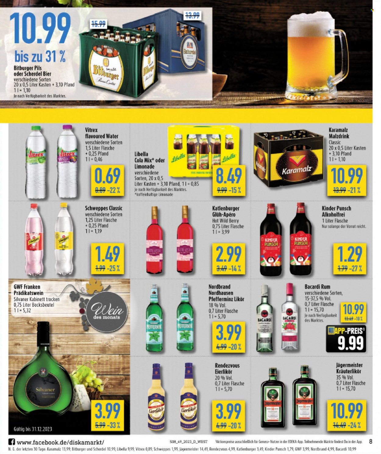 Diska Prospekte  - 4.12.2023 - 9.12.2023. Seite 8