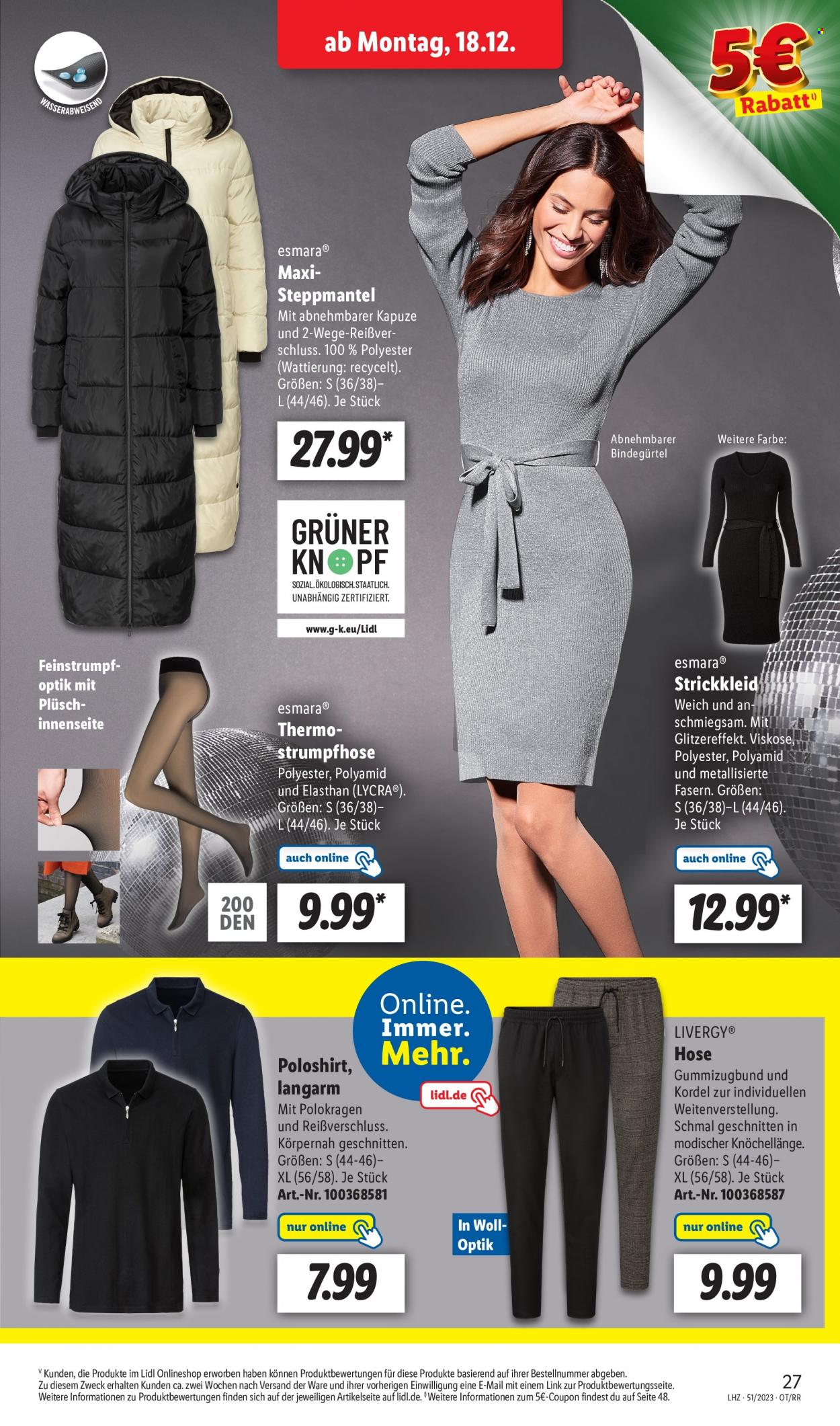 Lidl Prospekte  - 18.12.2023 - 23.12.2023. Seite 7