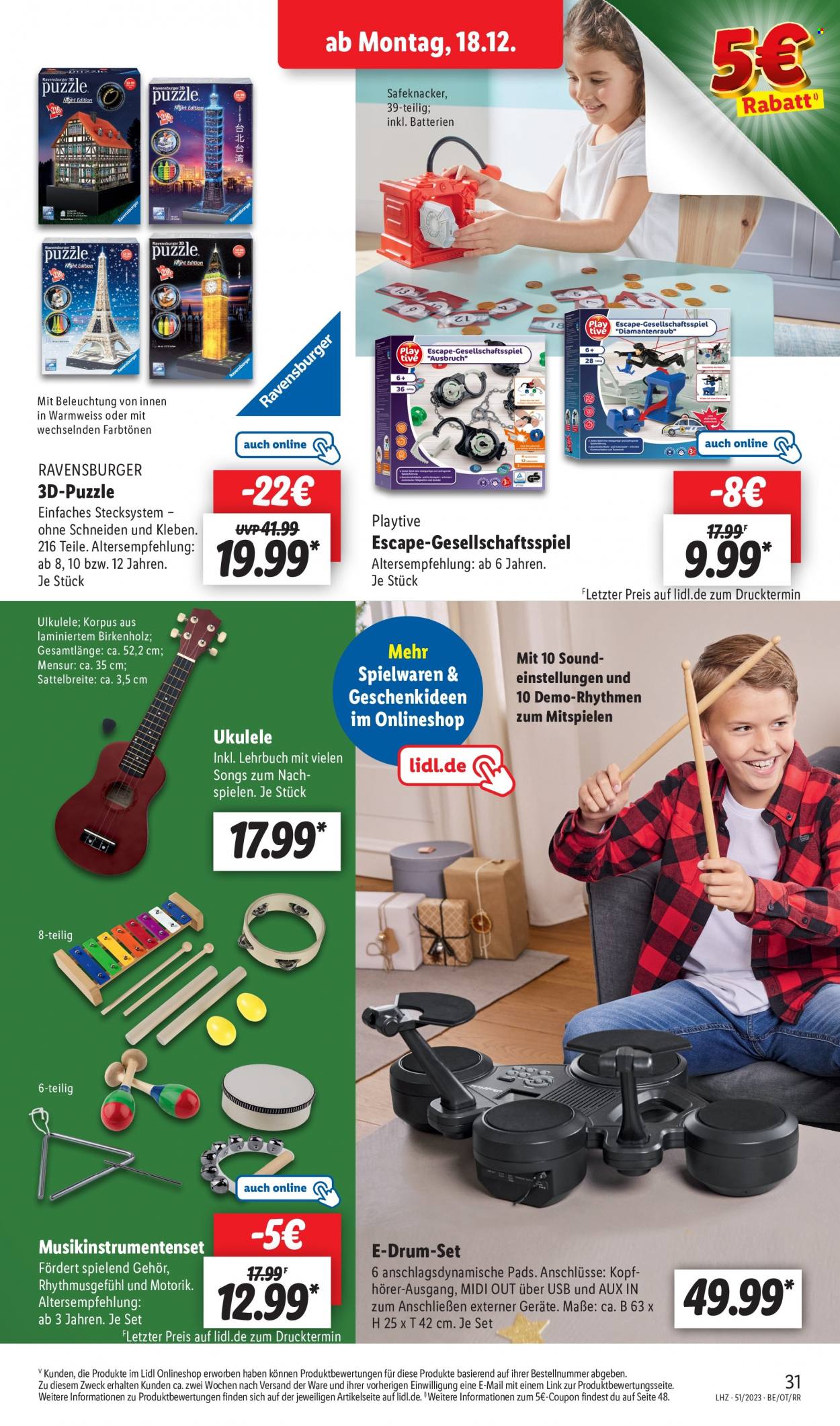 Lidl Prospekte  - 18.12.2023 - 23.12.2023. Seite 11