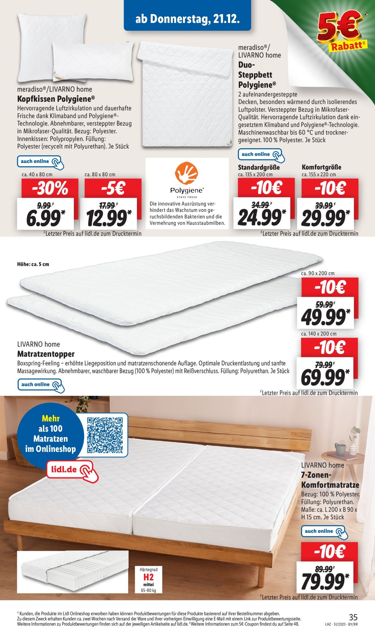 Lidl Prospekte  - 18.12.2023 - 23.12.2023. Seite 15
