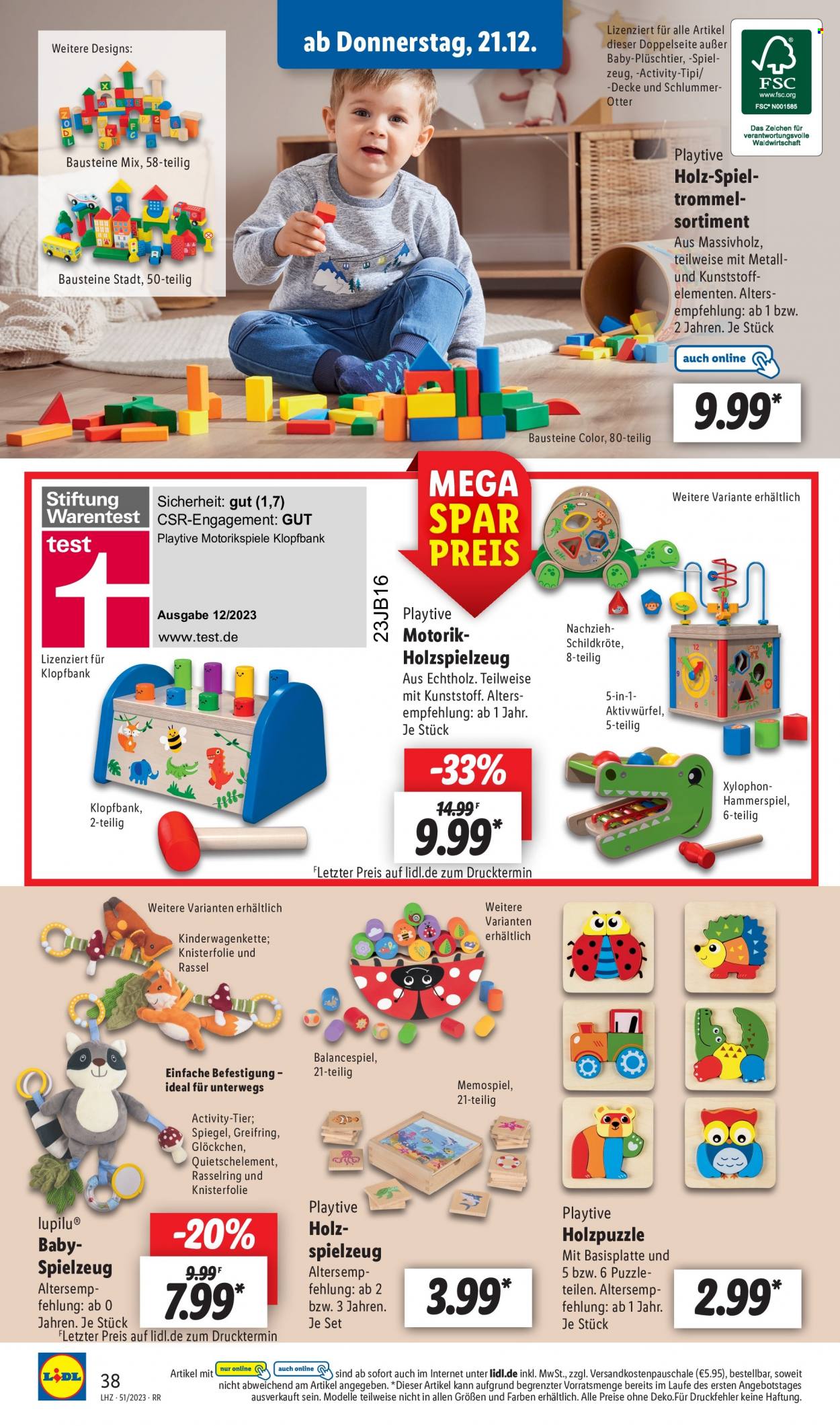 Lidl Prospekte  - 18.12.2023 - 23.12.2023. Seite 18