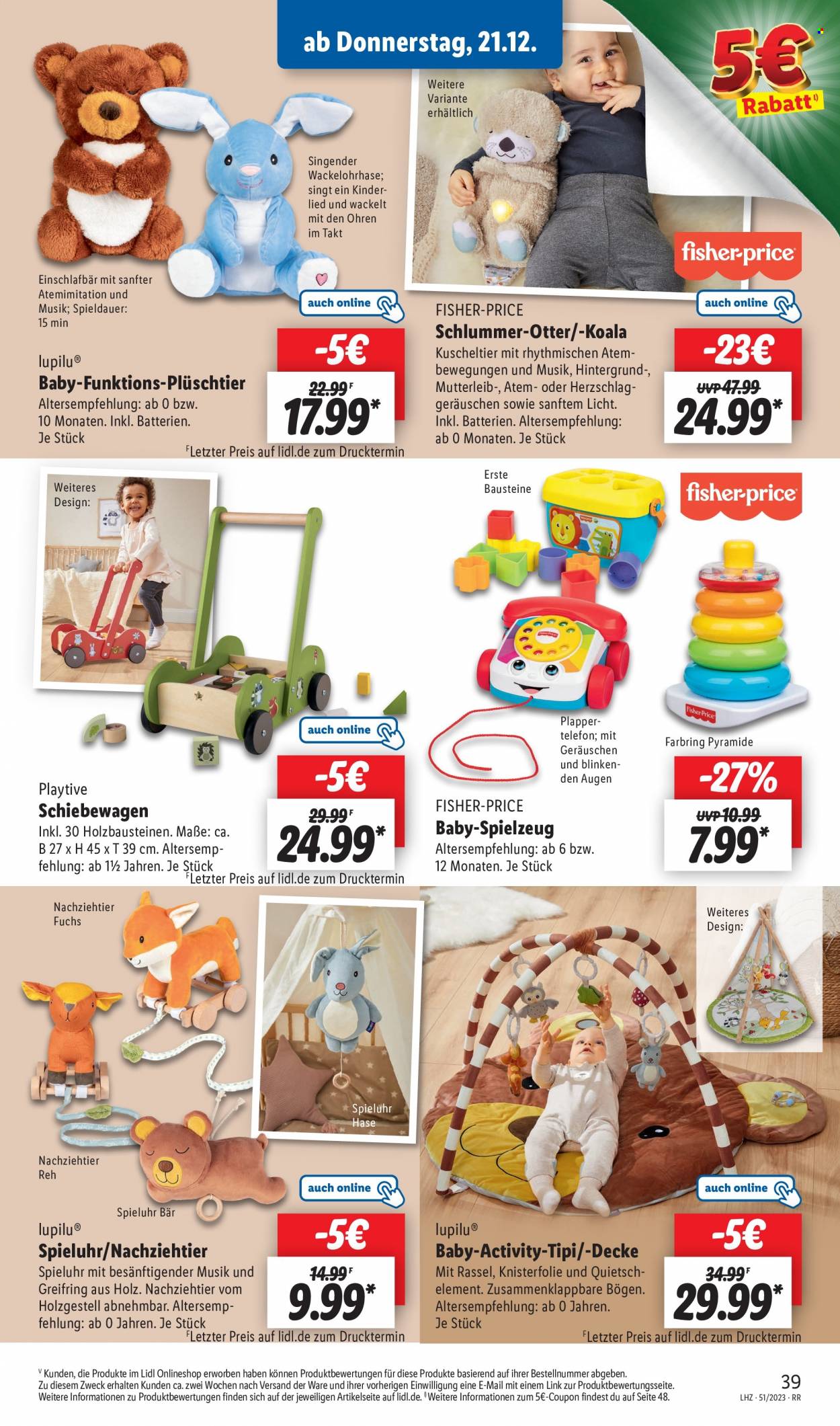 Lidl Prospekte  - 18.12.2023 - 23.12.2023. Seite 19