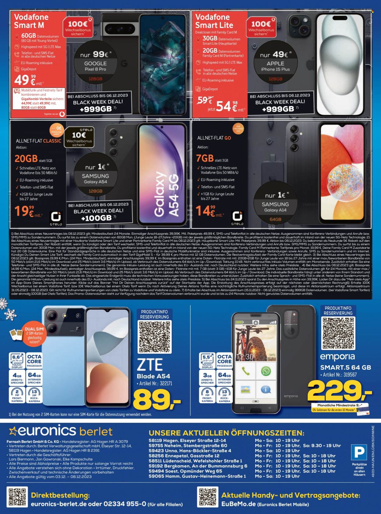 Euronics Prospekte  - 3.12.2023 - 8.12.2023. Seite 12