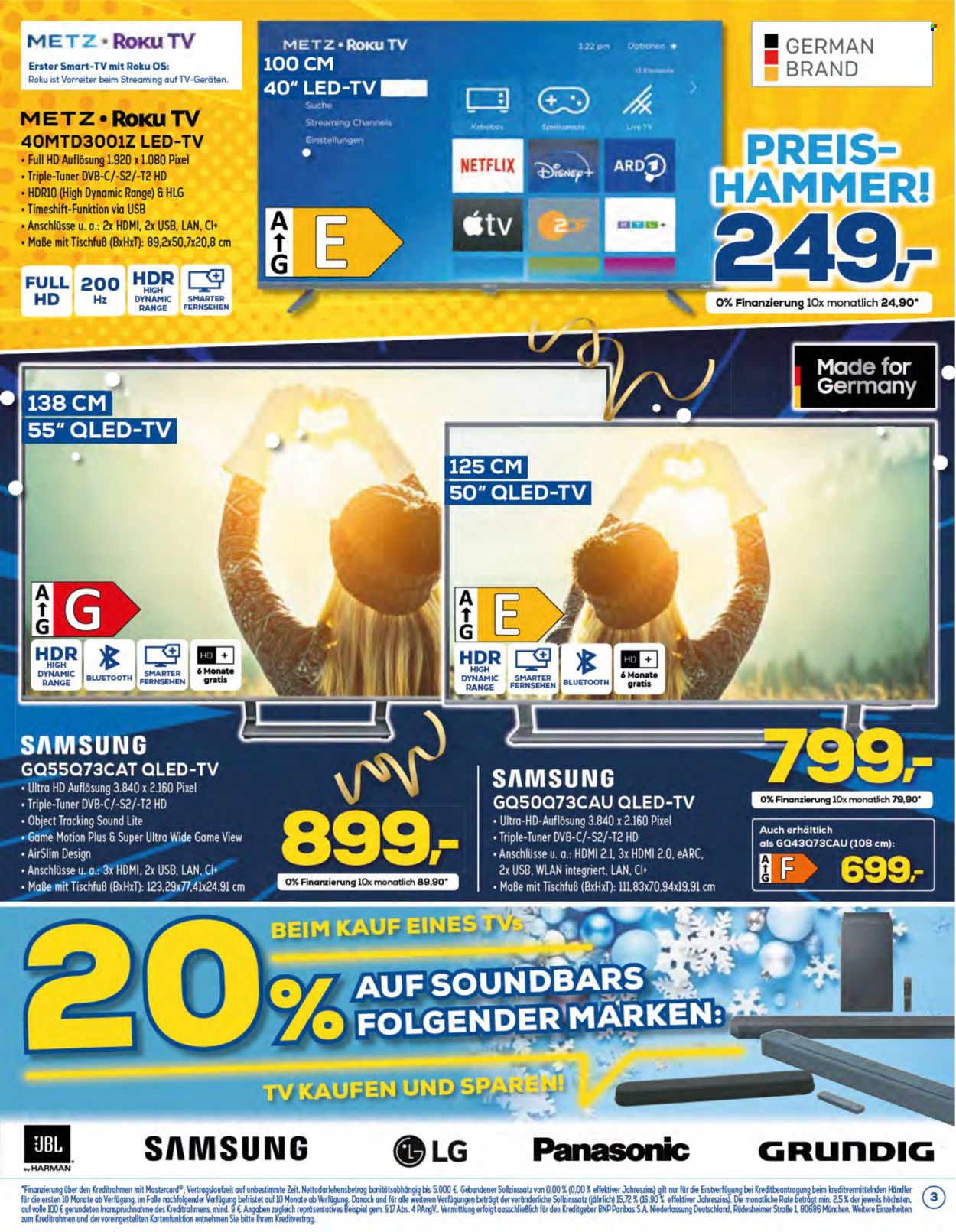 Euronics Prospekte  - 3.12.2023 - 10.12.2023. Seite 3