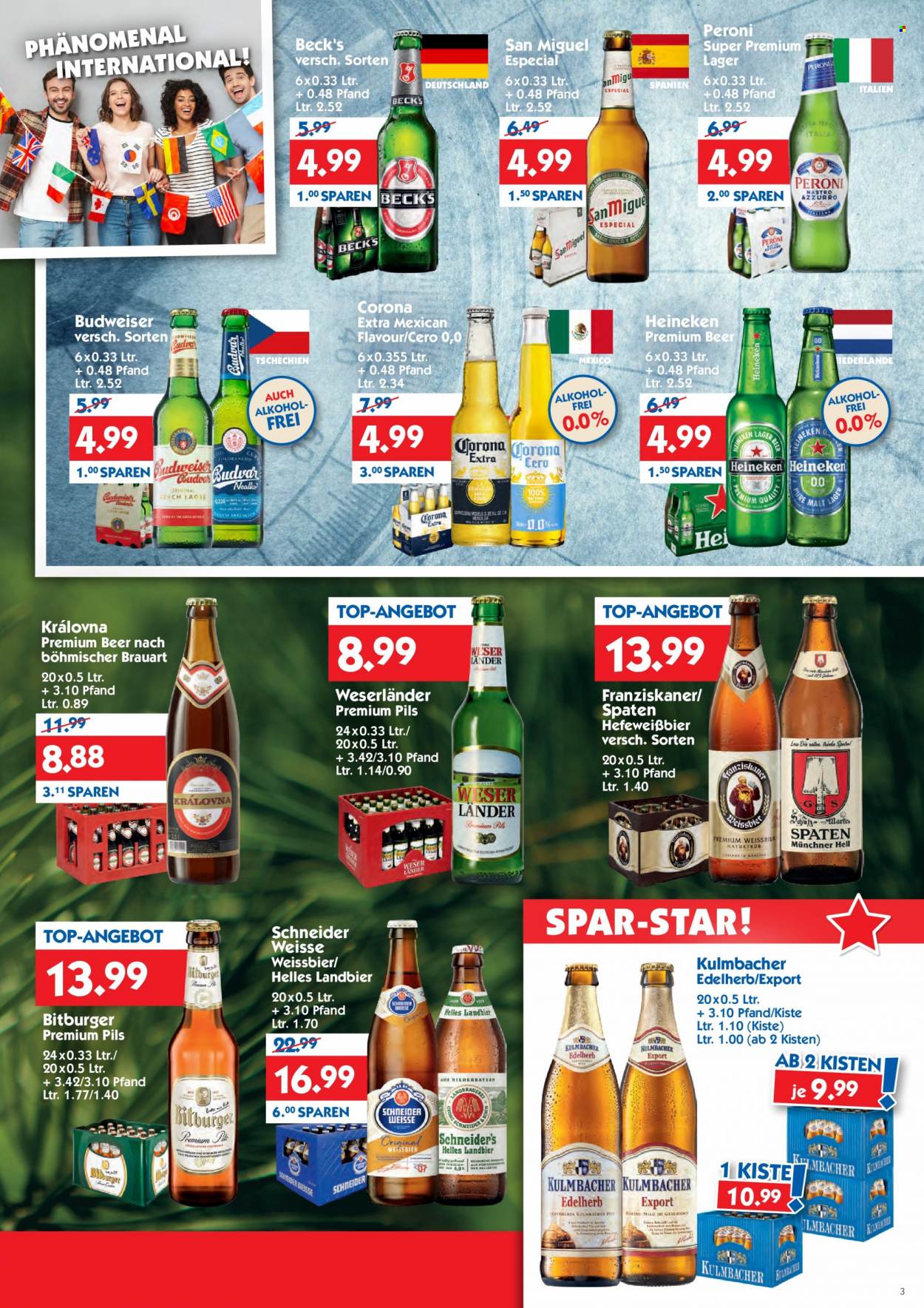 Hol'ab! Getränkemarkt Prospekte  - 4.12.2023 - 9.12.2023. Seite 3