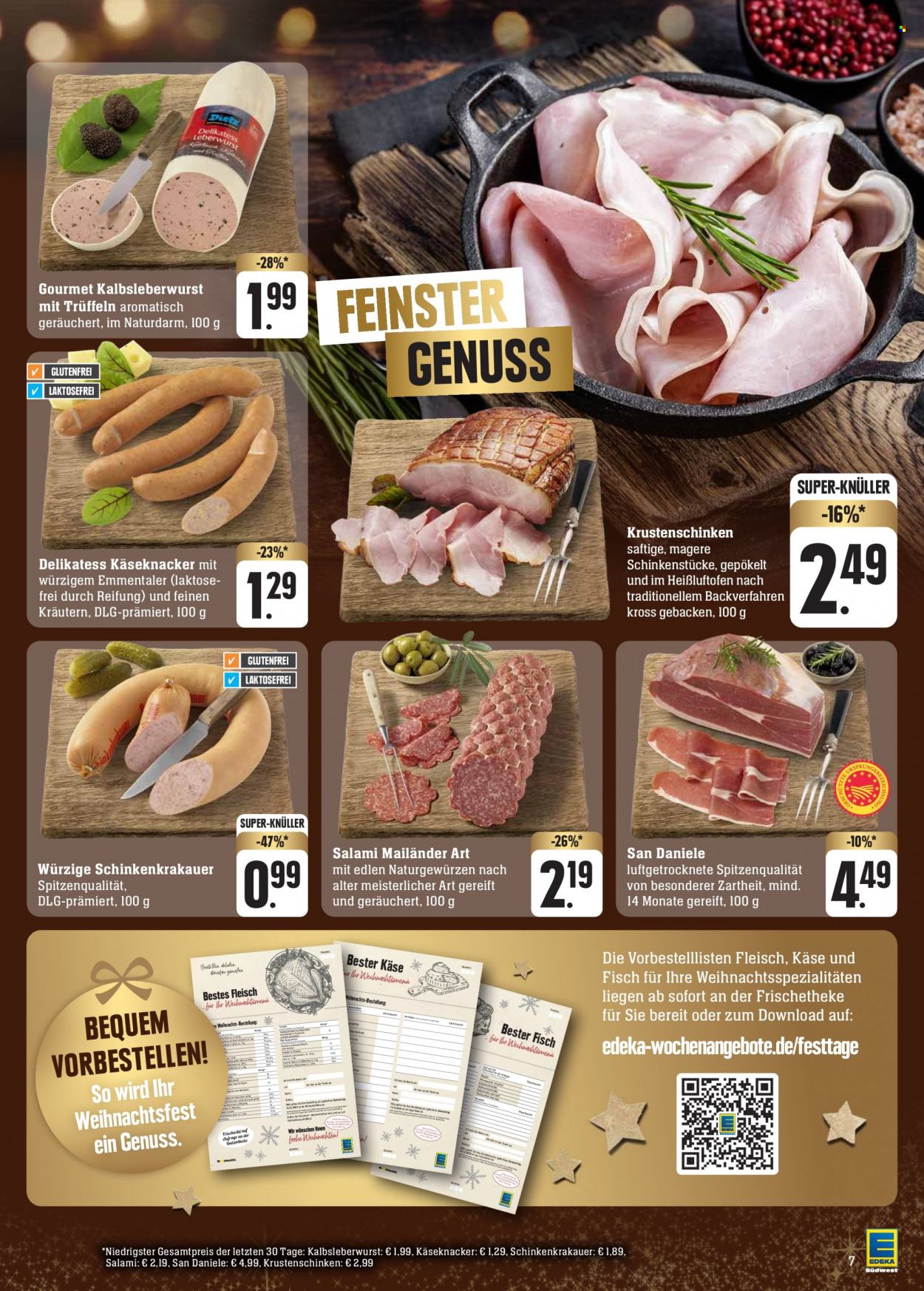 Edeka Prospekte  - 4.12.2023 - 9.12.2023. Seite 7