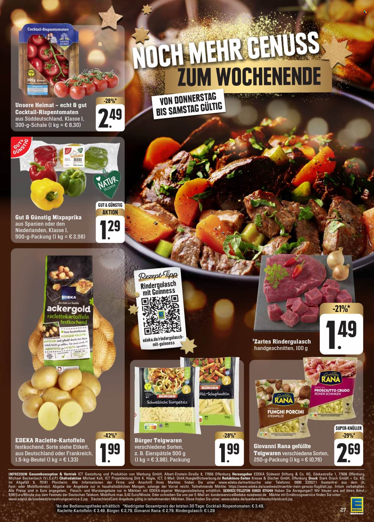 Edeka Prospekte  - 4.12.2023 - 9.12.2023. Seite 29