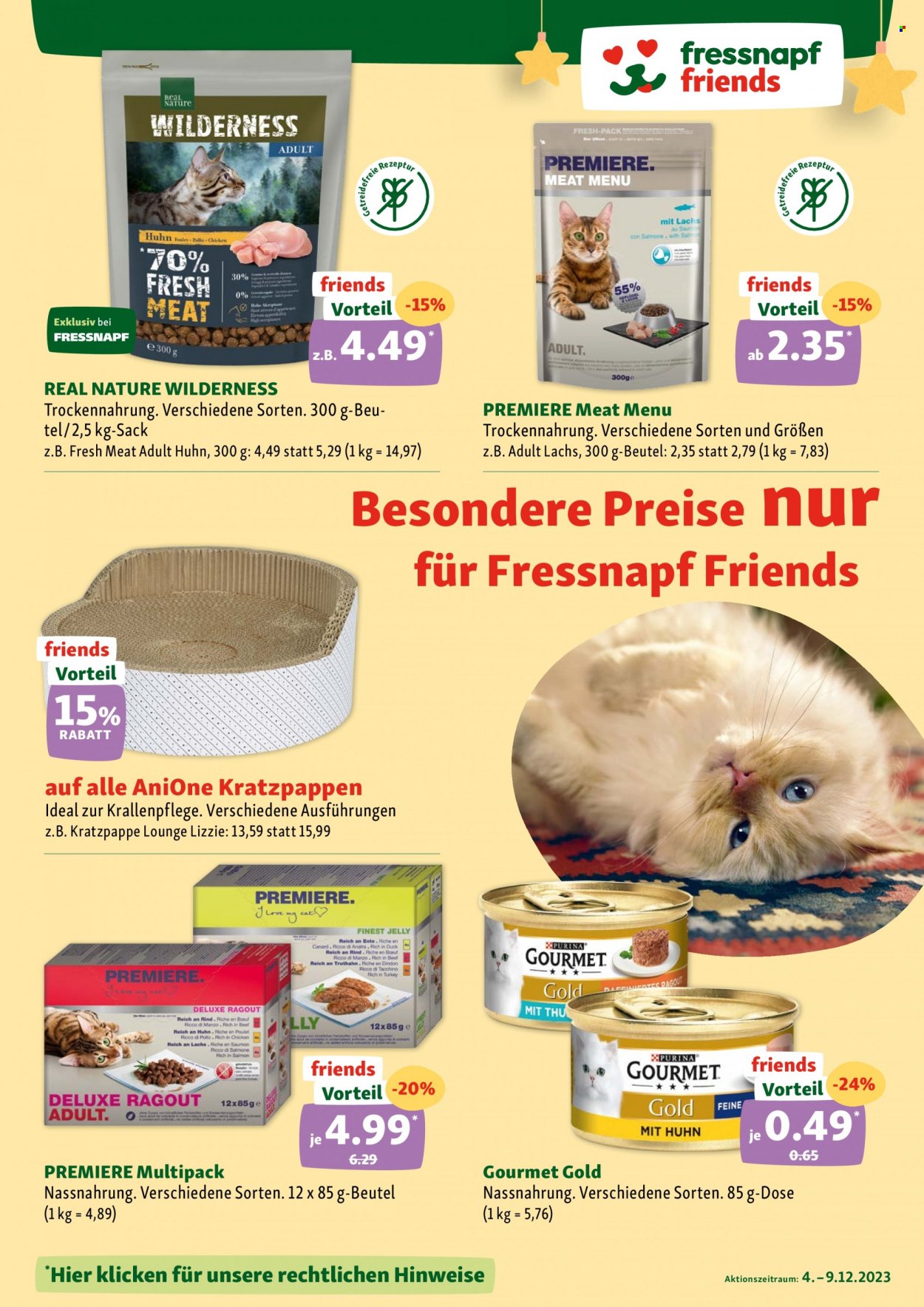 Fressnapf Prospekte  - 4.12.2023 - 9.12.2023. Seite 13