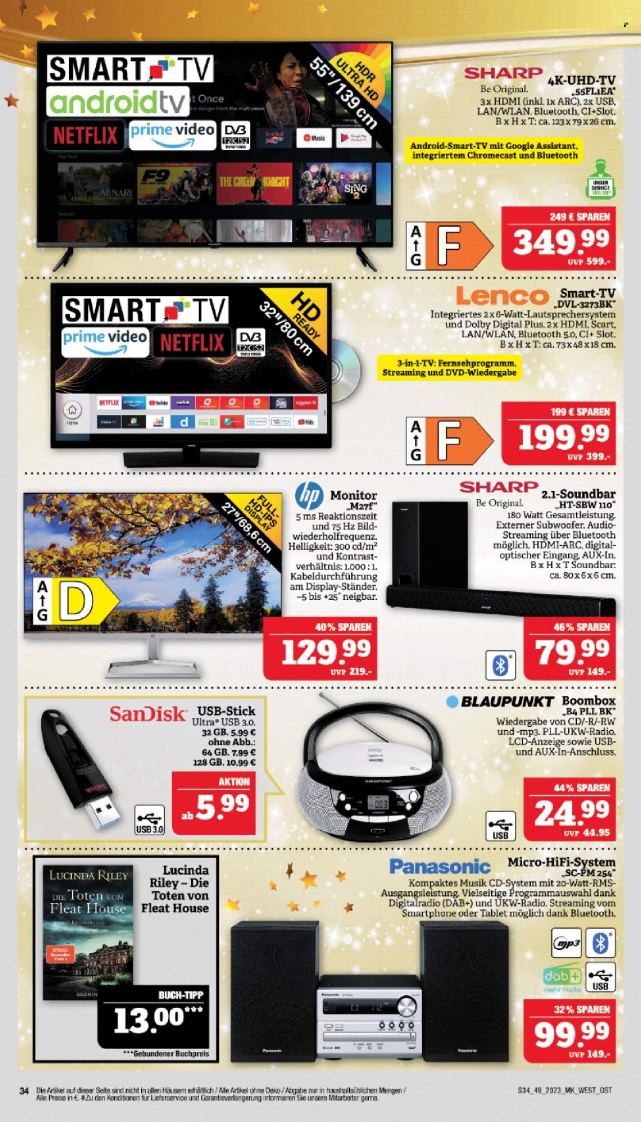 Marktkauf Prospekte  - 4.12.2023 - 9.12.2023. Seite 34