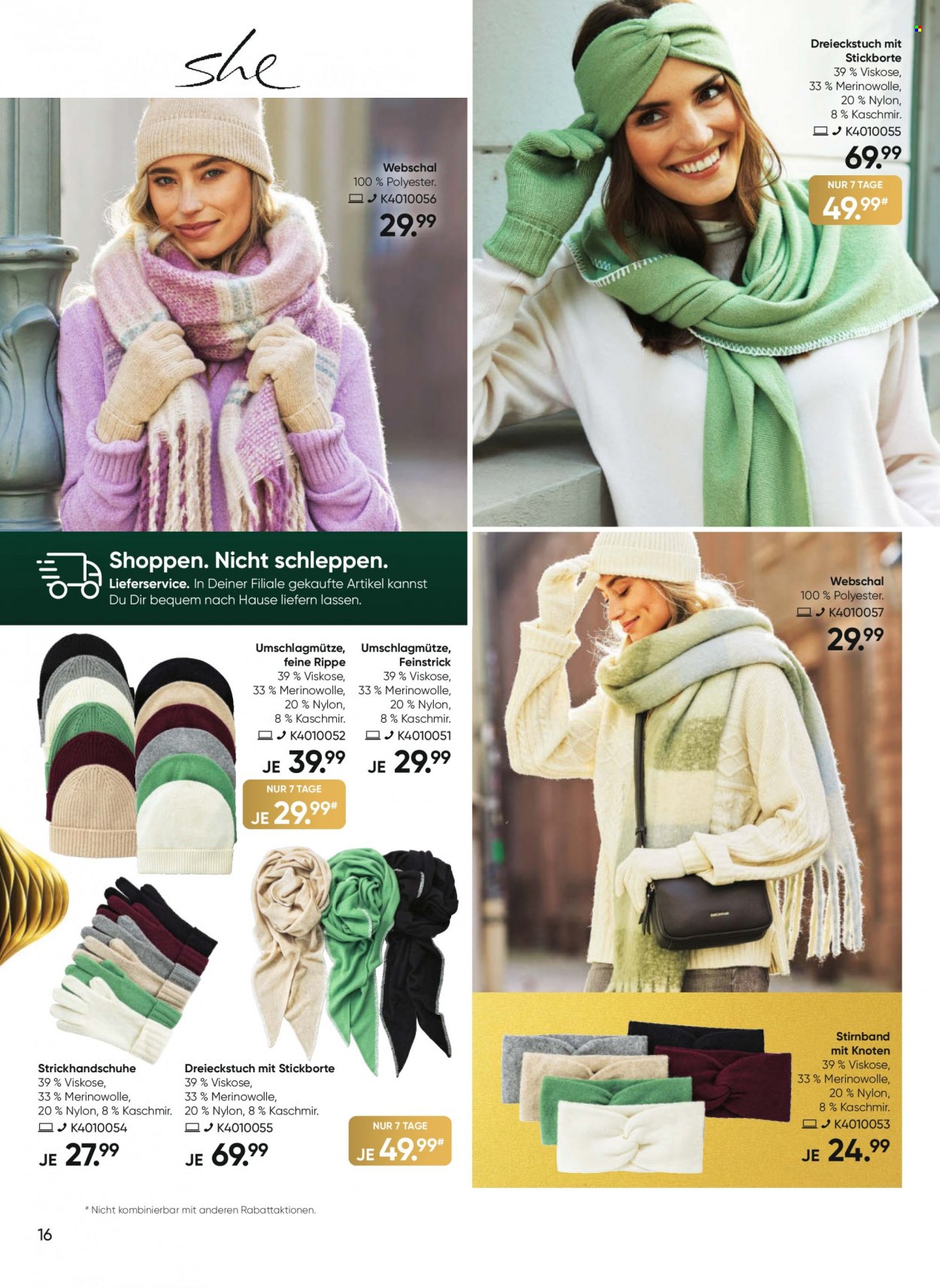 GALERIA Karstadt Kaufhof Prospekte  - 4.12.2023 - 10.12.2023. Seite 16