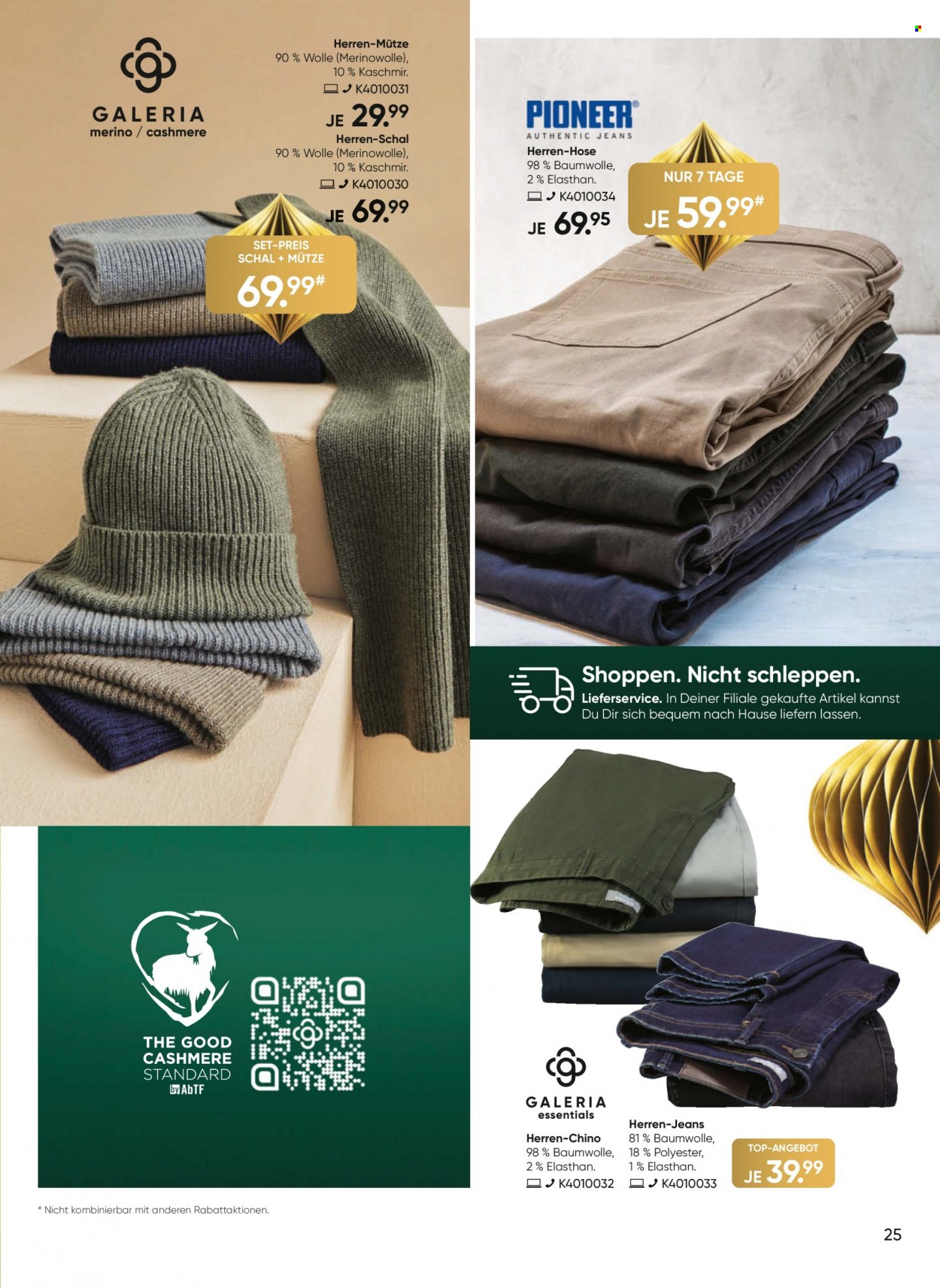 GALERIA Karstadt Kaufhof Prospekte  - 4.12.2023 - 10.12.2023. Seite 25
