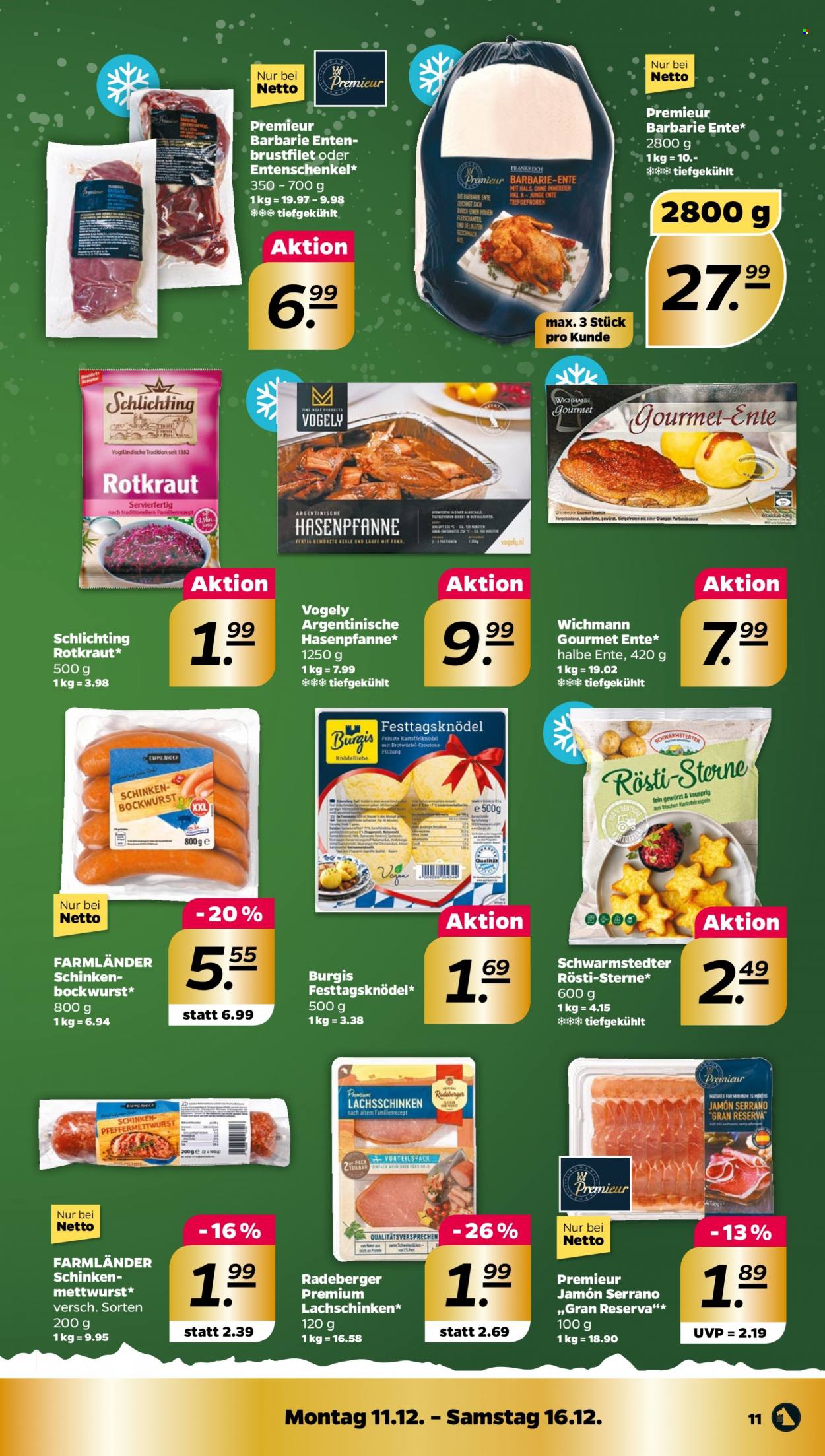Netto Prospekte  - 11.12.2023 - 16.12.2023. Seite 11