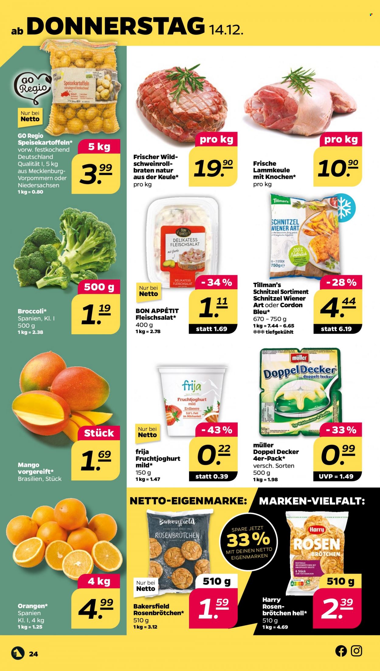 Netto Prospekte  - 11.12.2023 - 16.12.2023. Seite 24