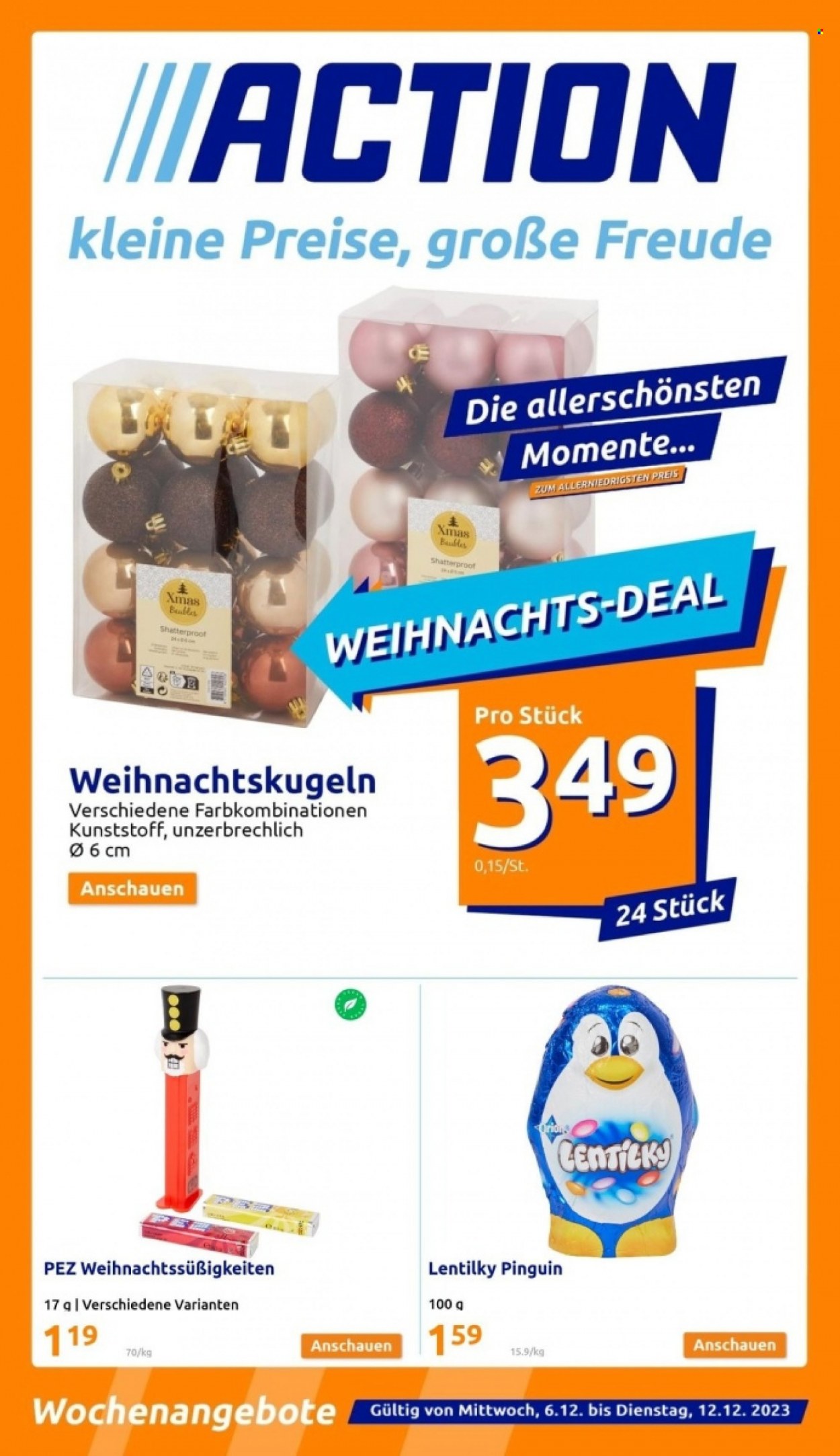 Action Prospekte  - 6.12.2023 - 12.12.2023. Seite 1